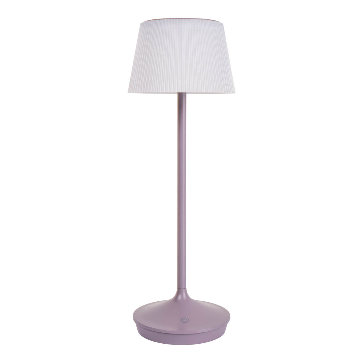 NÄVE Leuchten Solar-/ Akkutischleuchte EMMI 13x13x13x38 cm (LxBxØxH); violett