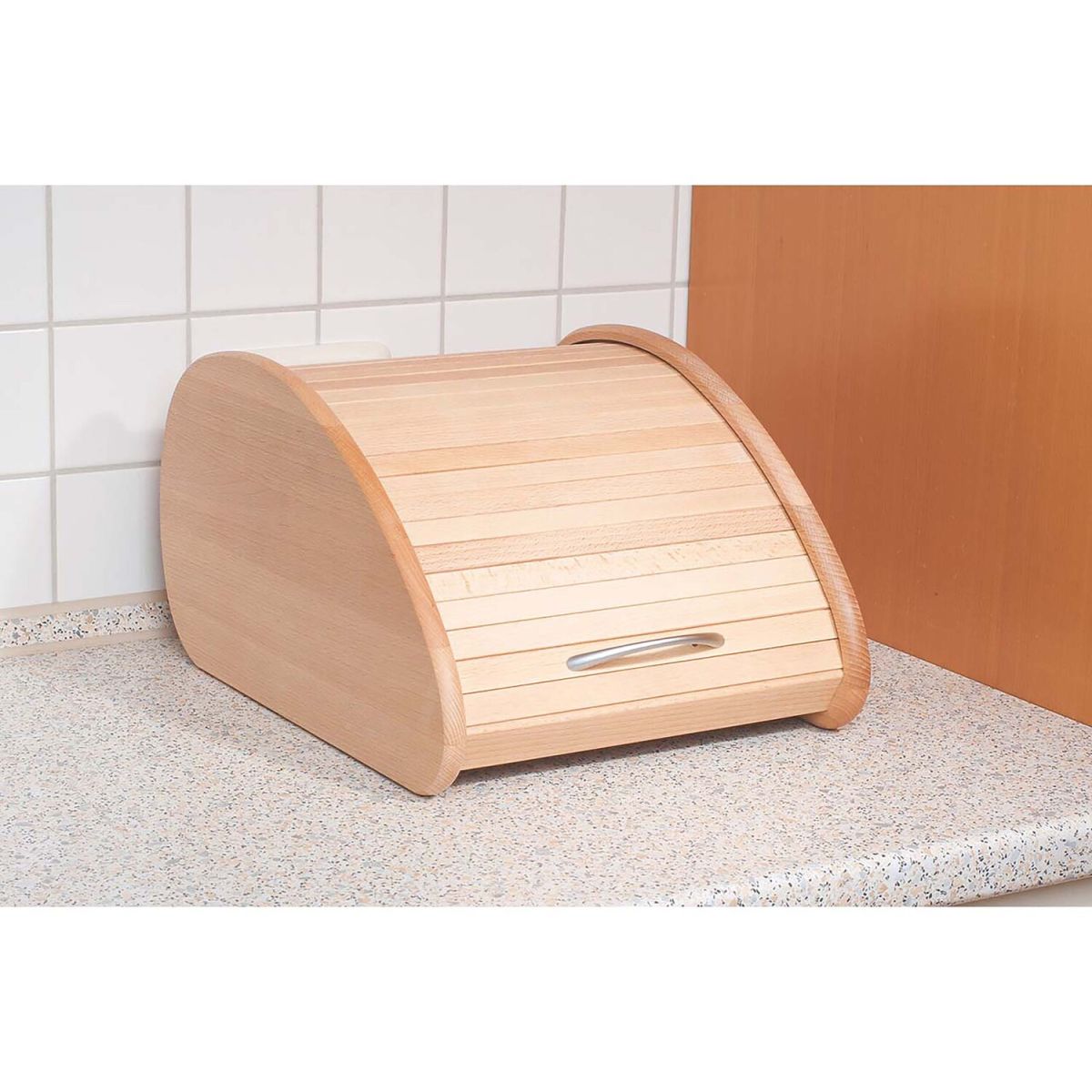 Dipro Brotkasten groß B 30 x T 40 x H 22 cm 40.5x24x31.5 cm (LxBxH); natur