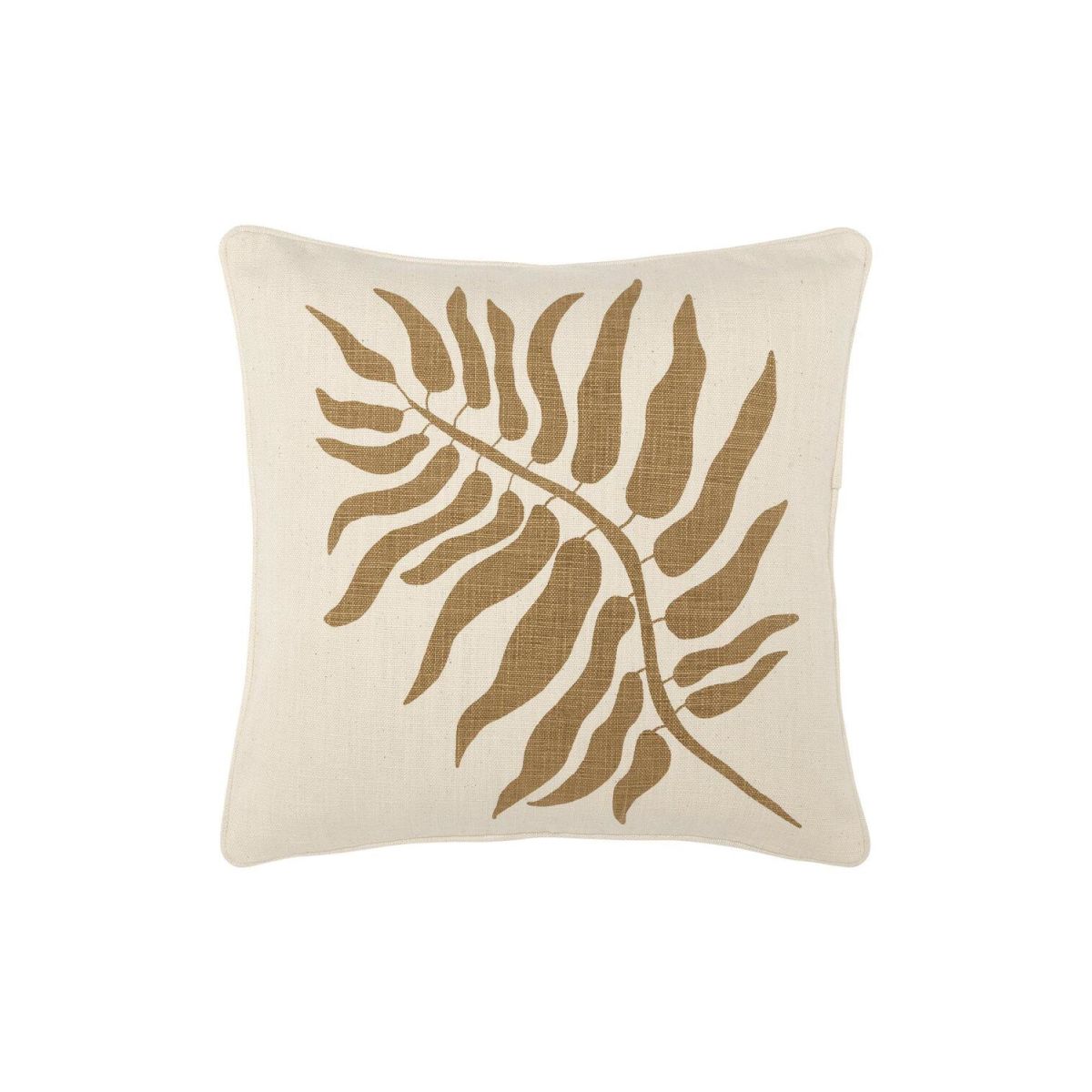 Svanefors Kissenbezug Plant 45x45 cm (BxL); braun