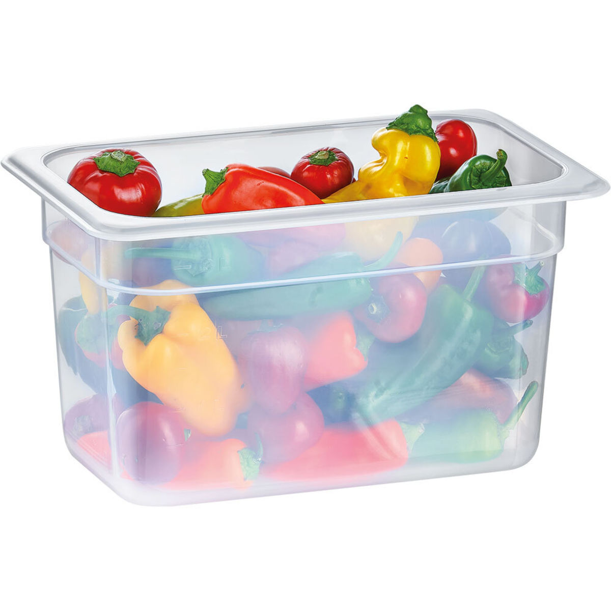 Stalgast Gastronormbehälter Serie Buffet von Stalgast, GN 1/4, Polypropylen GN 1/4, 0.0036 l, 26.5x16.2 cm (BxT); transparent