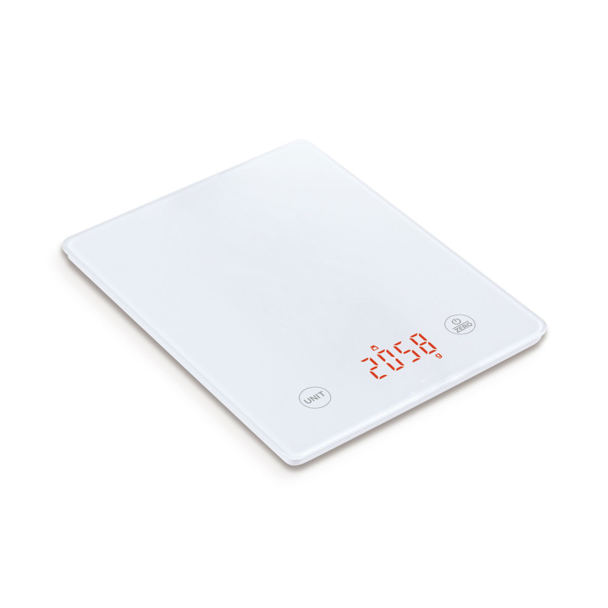 Weiße Waage 10 kg weiß; 5 Stück / Pack