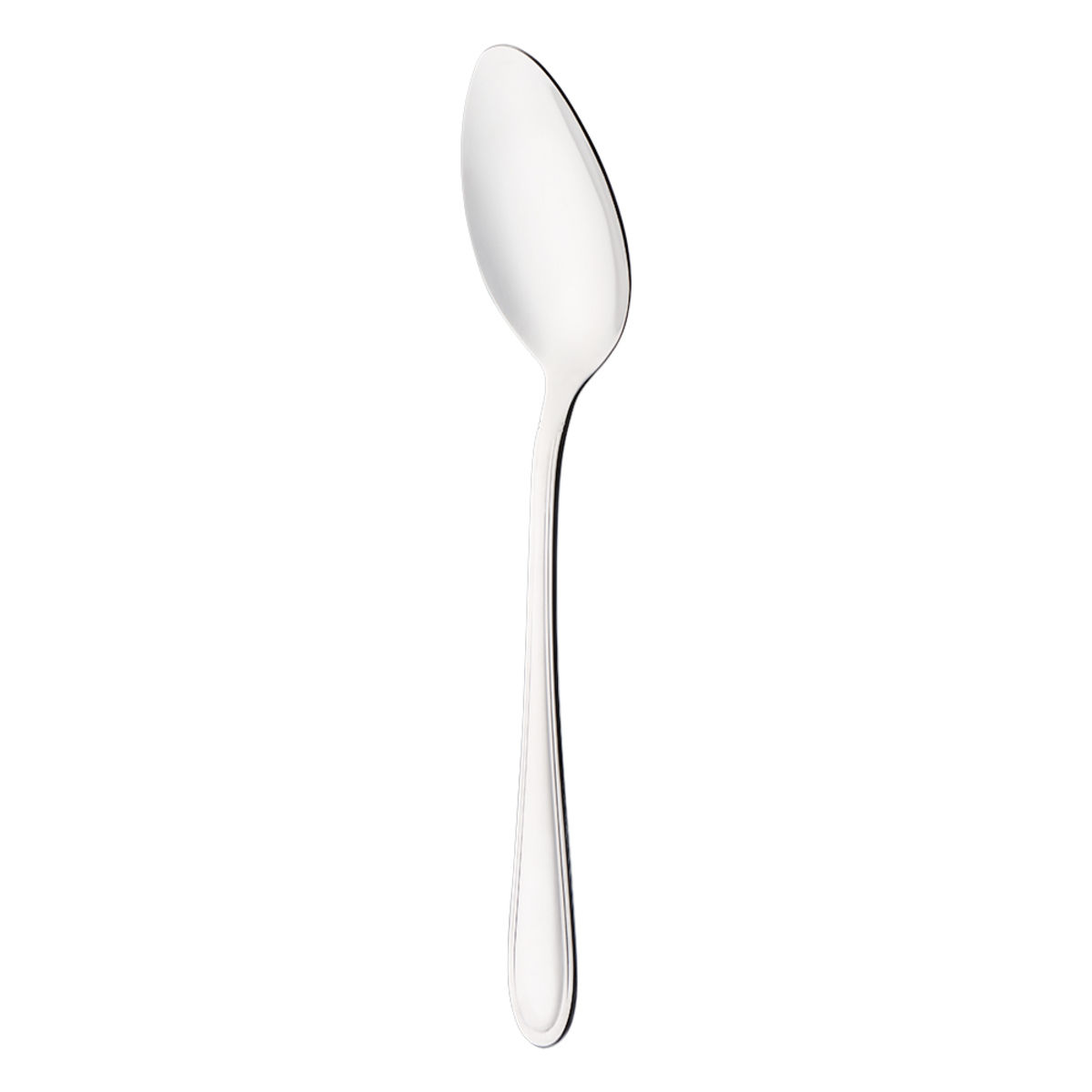 Stalgast 12 Edelstahl Menülöffel, Serie Restaurant Eco 18.7 cm (L); silber; 12 Stück / Pack
