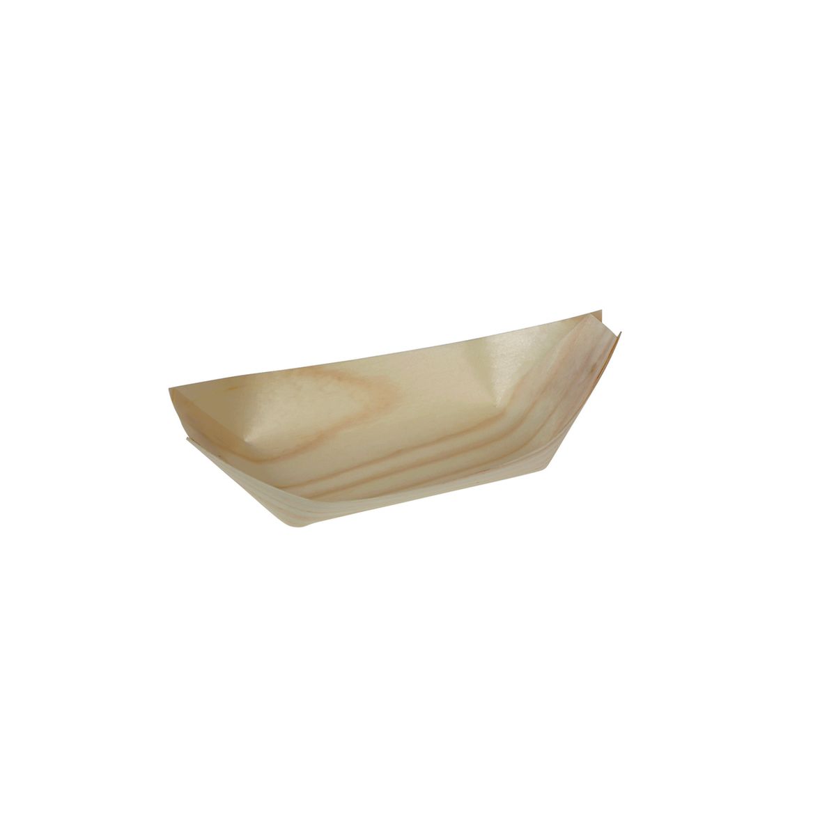 naturesse Schale Boot Holz 50 ml; natur; 4000 Stück / Pack
