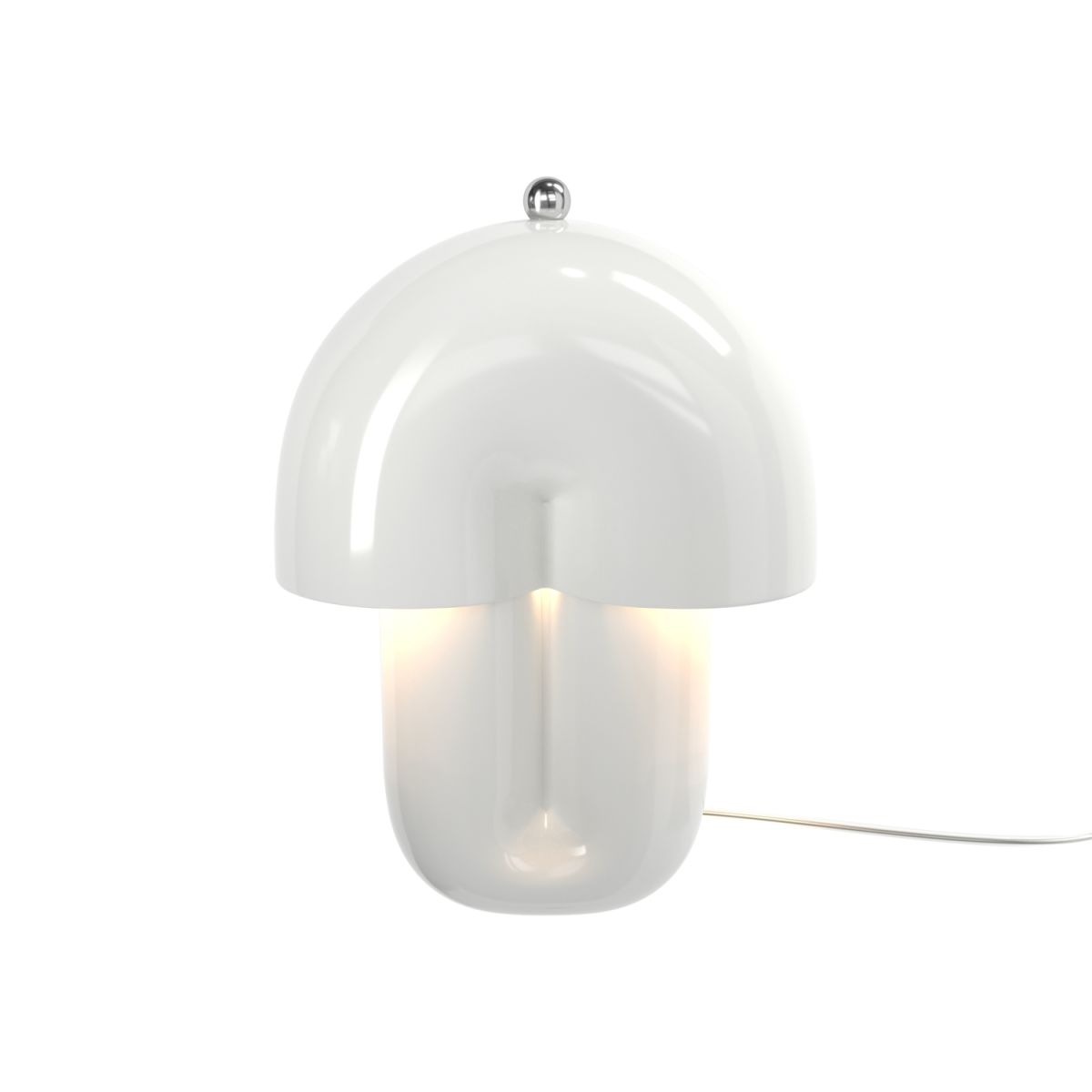 Maytoni Maytoni Tischleuchte Hope Weiß, aus Keramik, LED, 1450lm, 3000K; 13.6x26x35.5 cm (LxBxH); weiß; Gestell weiß