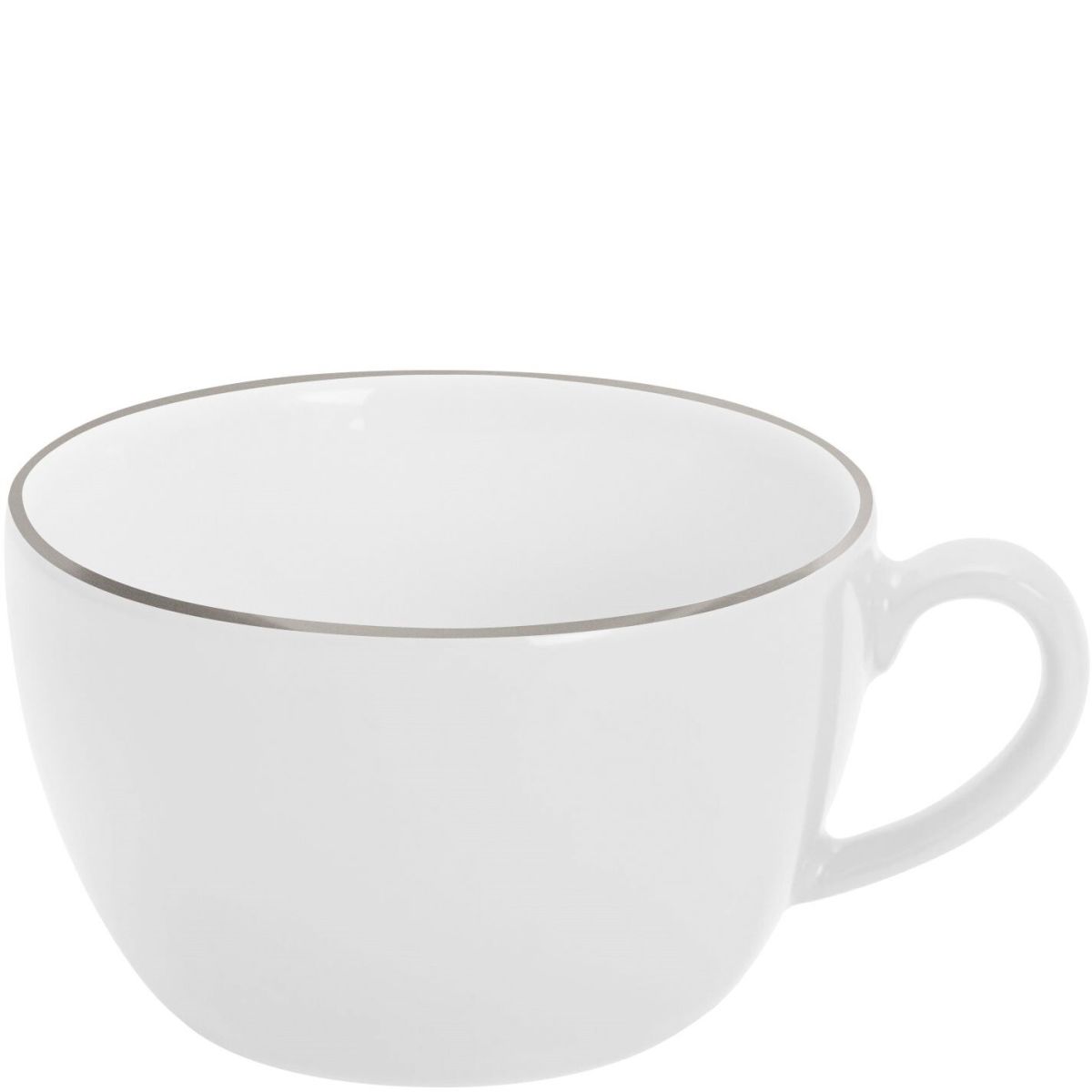 Kahla Cappuccino-Obertasse Pronto Line 250 ml, 9.5x5.9 cm (ØxH); taupe; rund; 6 Stück / Pack