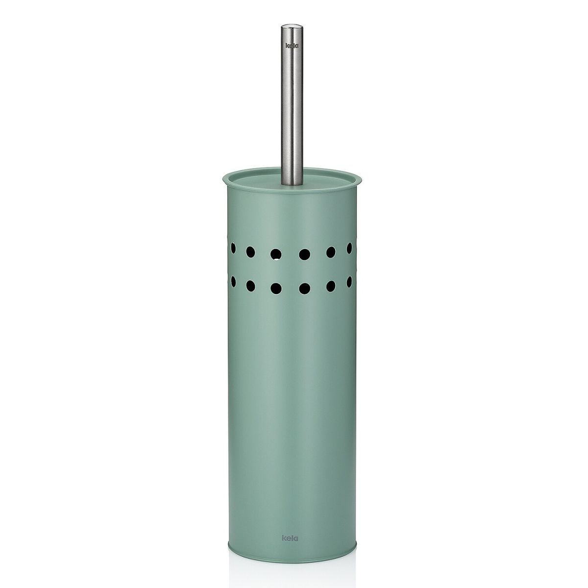 kela Wc-Garnitur Leo Metall altrosa 37,5cm 9,5cmØ 9.5x37.5 cm (ØxH); grün