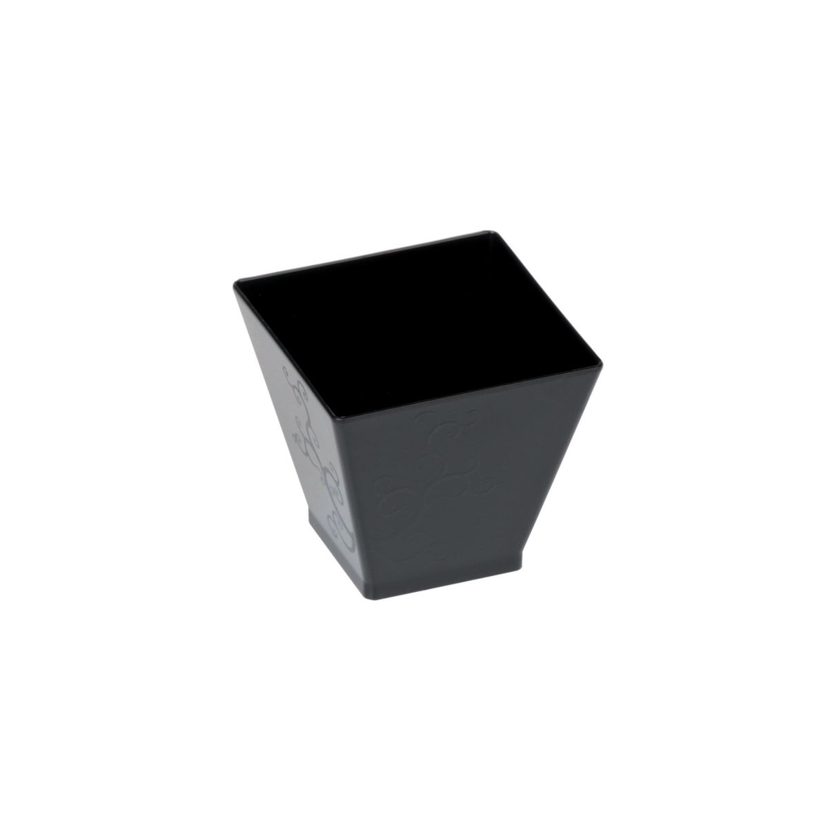 designline Becher designline KOVA PS 60 ml, 4.5 cm (H); schwarz; konisch; 300 Stück / Pack