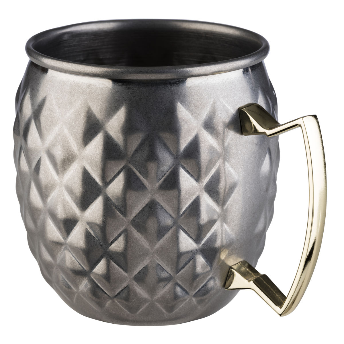 APS Becher MOSCOW MULE, Edelstahl 500 ml, 9.5x10 cm (ØxH); edelstahl