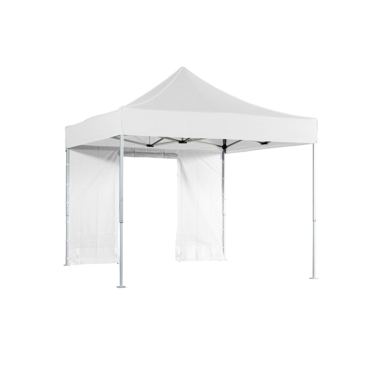 VeroTENT VeroTENT 4m Seitenwand mit Türe 400x235 cm (LxB); weiß