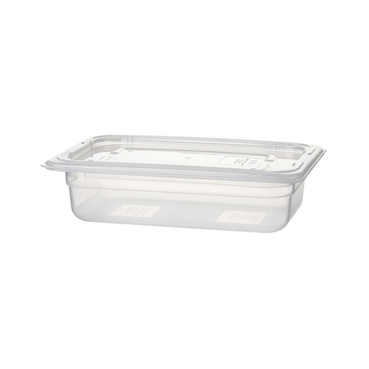 Stalgast Gastronormbehälter Protect, GN 1/4, Polypropylen GN 1/4, 0.0017 l, 26.5x16.2 cm (BxT); transparent