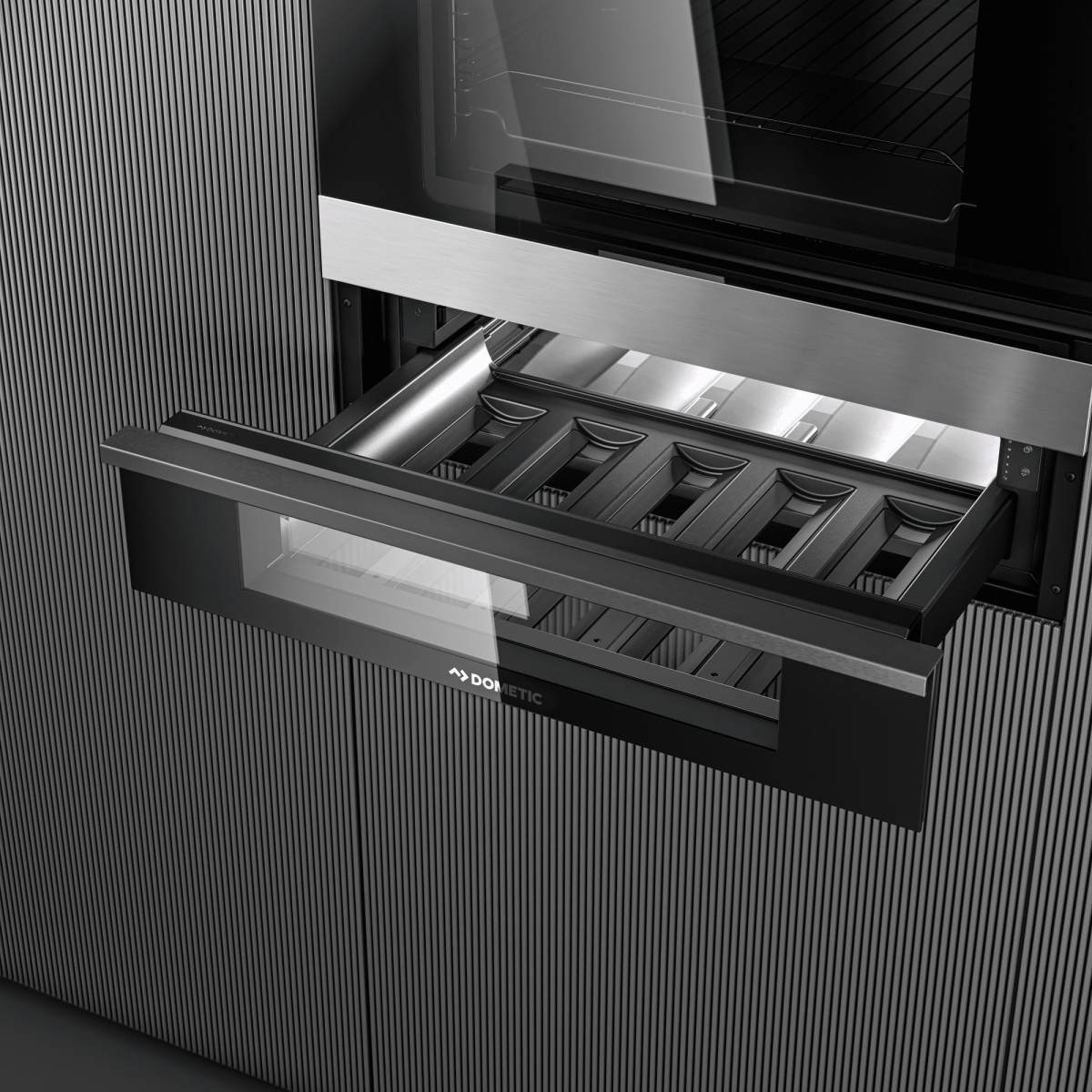 Dometic Weinkühlschrank Drawbar 5C 5.94x1.39x5.83 cm (BxHxT); schwarz