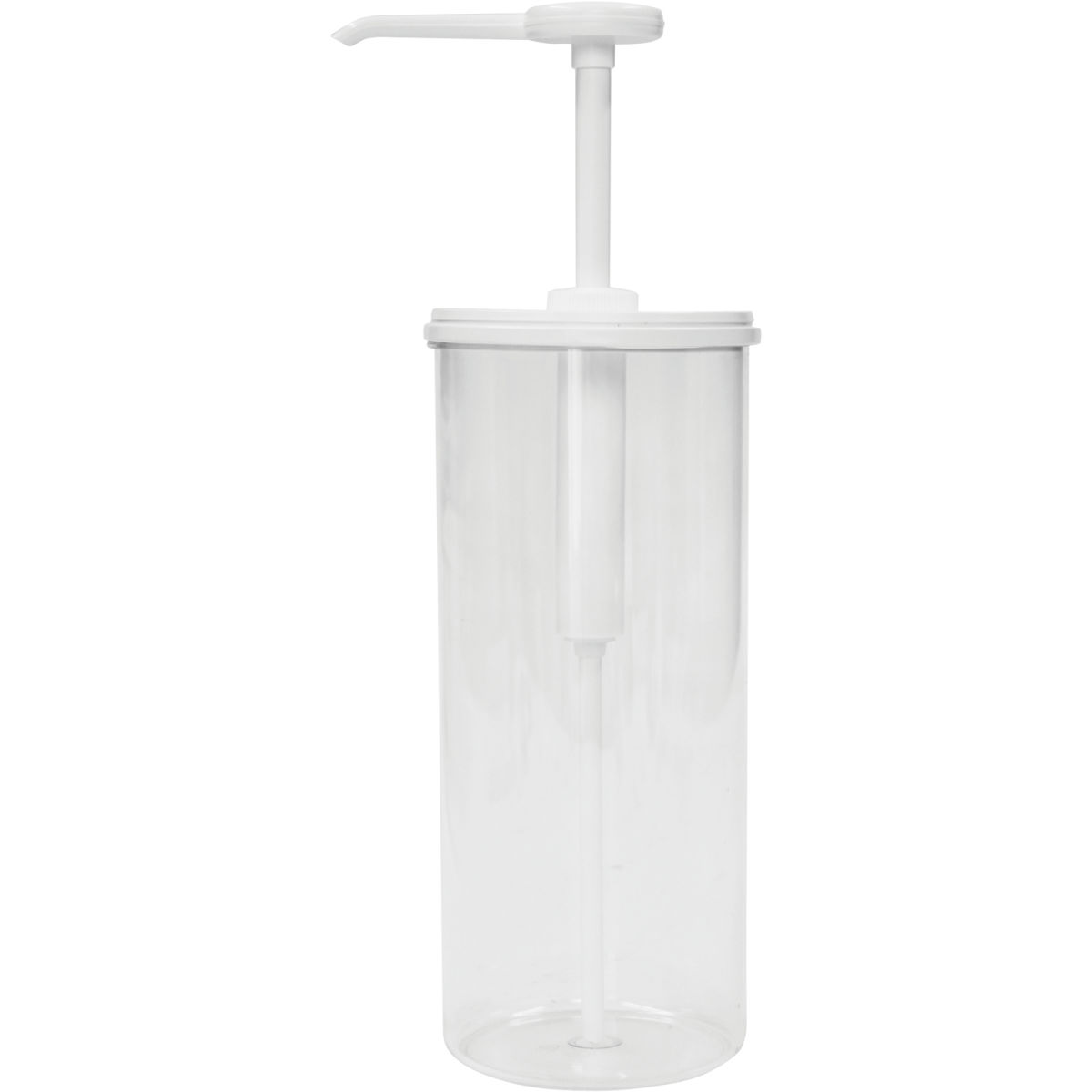 Schneider Dosierspender rund 2.2 l, 12x12x17x26.5 cm (LxBxØxH); weiß
