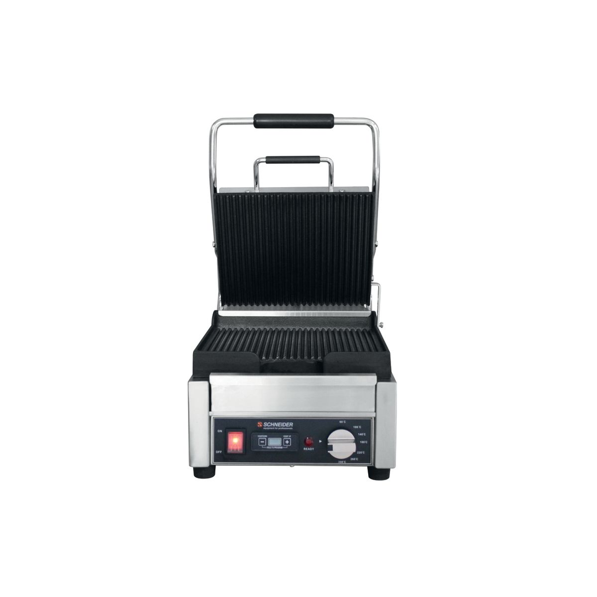 Schneider Kontaktgrill; 29x24.5 cm (BxH); edelstahl