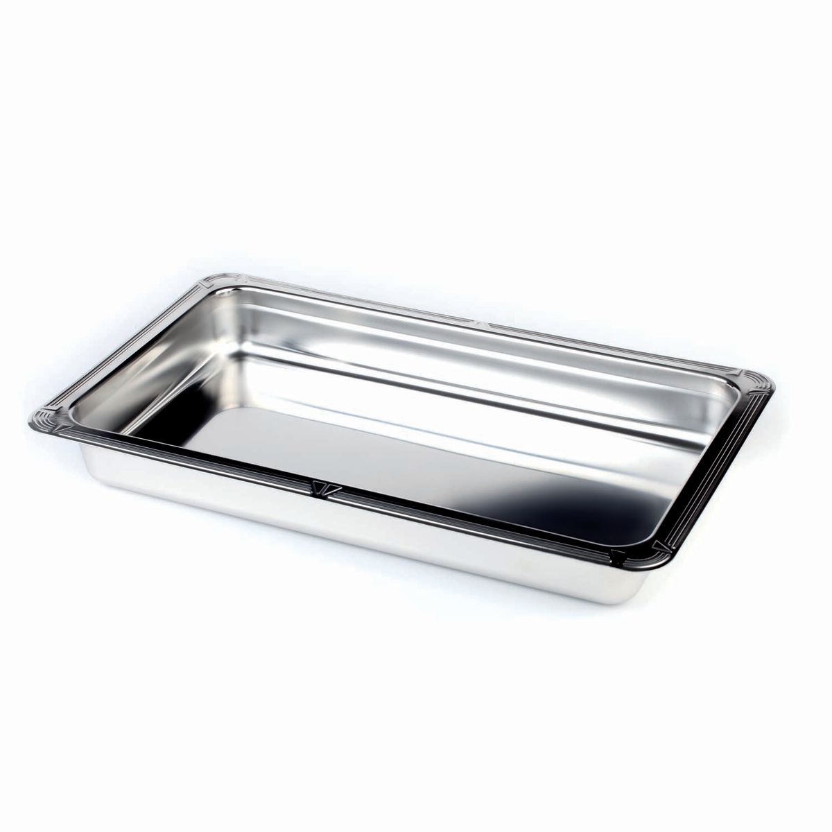 APS GN 1/2 Tablett/Behälter PROFI LINE, Edelstahl GN 1/2, 3.3 l, 32.5x26.5x6.5 cm (LxBxT); silber