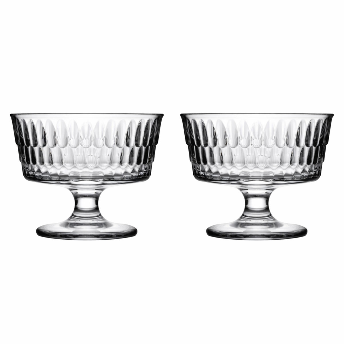 Coppetta dessert Rain 240 ml Pasabahçe; 240 ml, 10.3 cm (Ø); trasparente; 2 pz. / Pacco