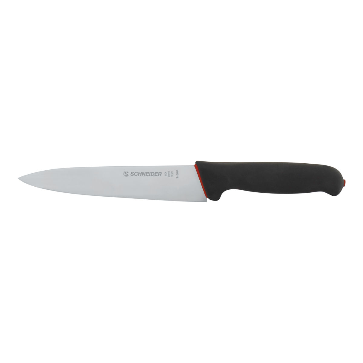 Schneider S-Grip Kochmesser Klingenlänge 18 cm; schwarz