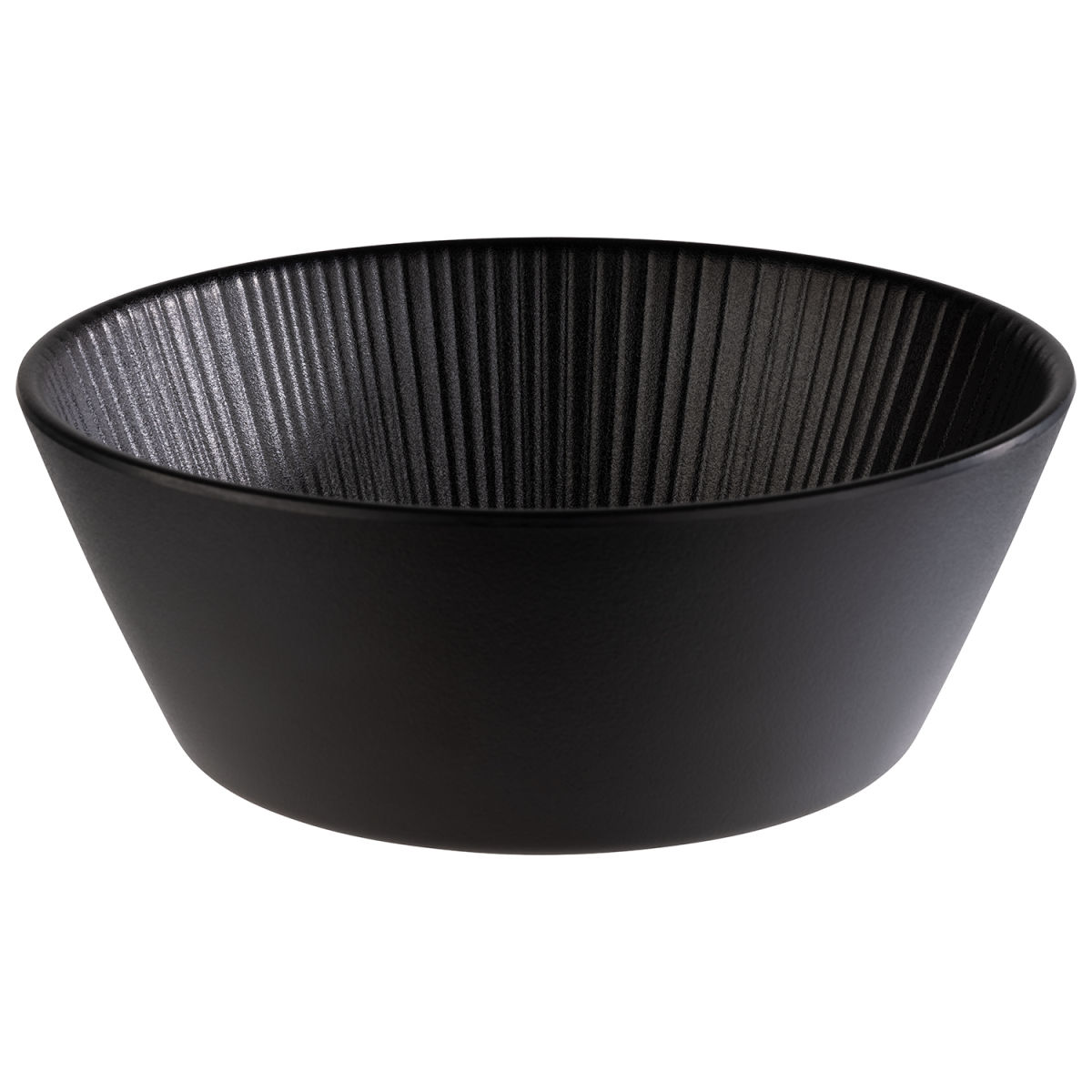 APS Schüssel NERO, Melamin; 1200 ml, 20.5x7.5 cm (ØxH); schwarz