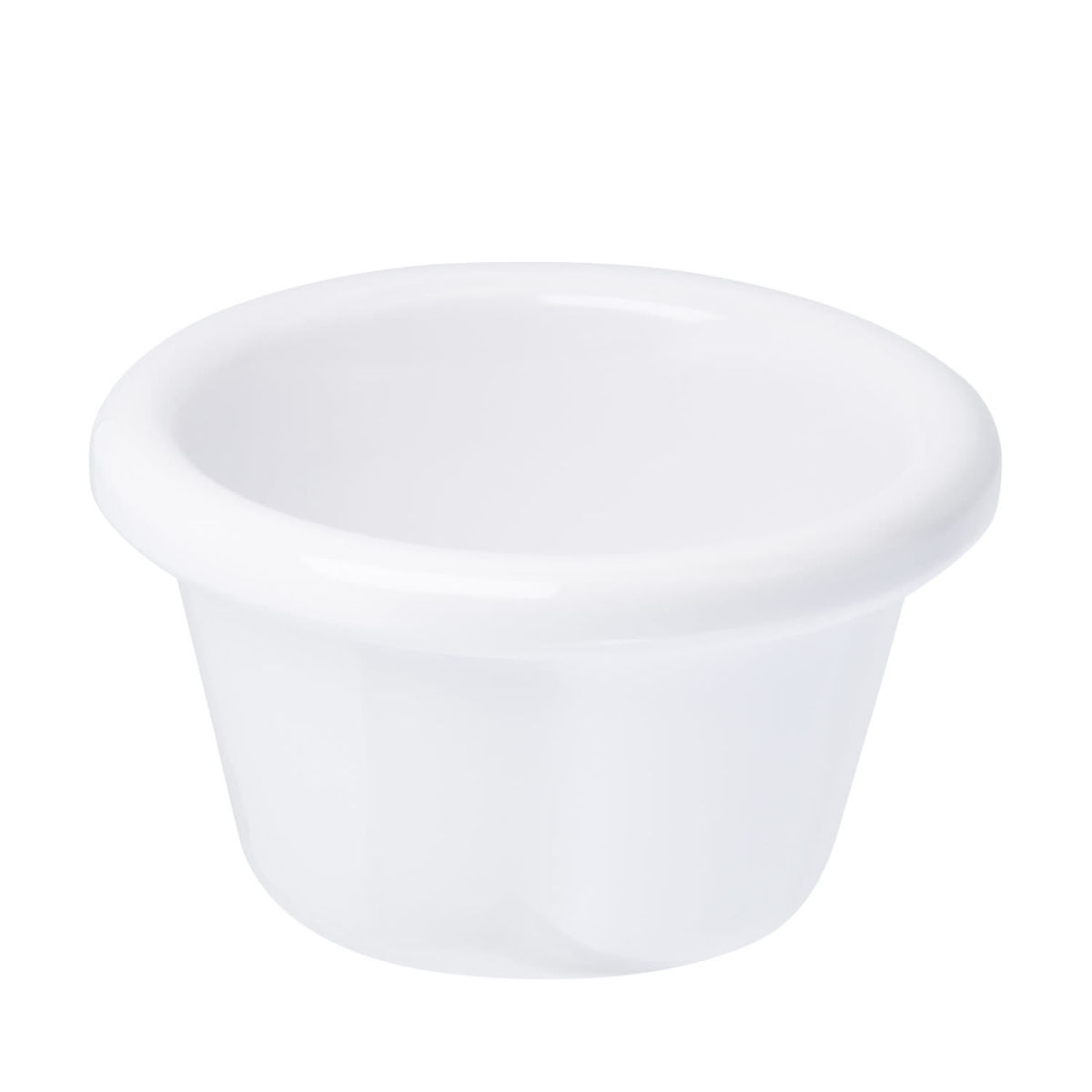 APS Dipschälchen CASUAL, Melamin 80 ml, 7.8x4.5 cm (ØxH); weiß; rund