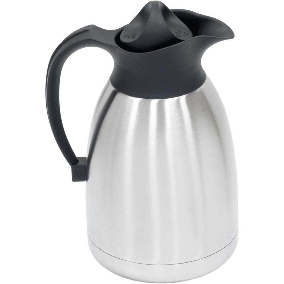 Stalgast Isolierkanne mit Schraubdeckel 1.5 l, 24.5 cm (H); silber
