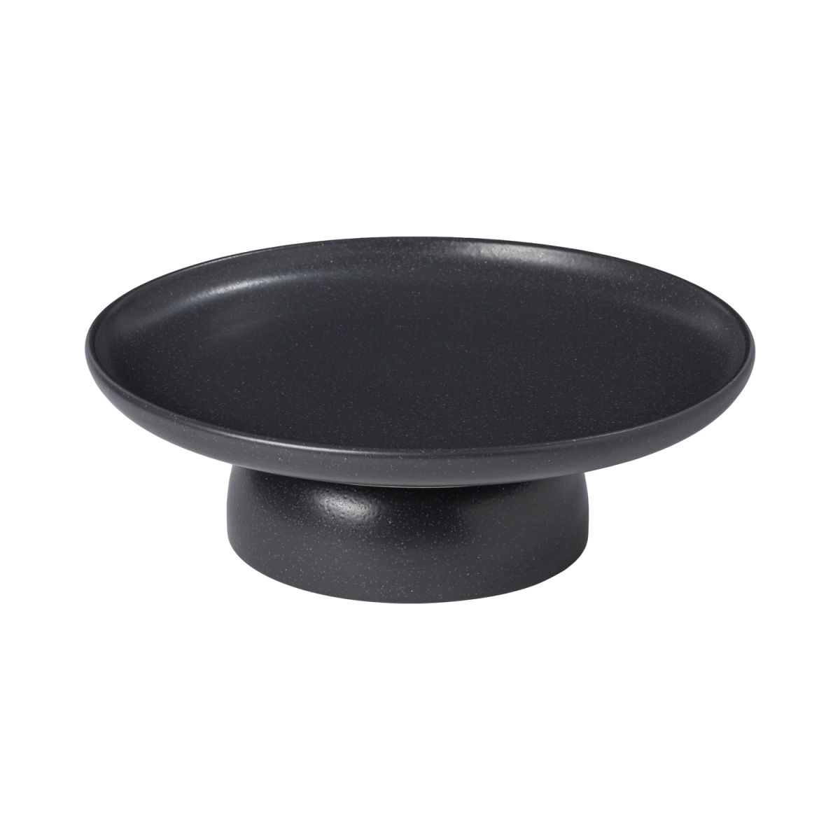 Costa Nova Fußteller Pacifica; 26.8x8.9 cm (ØxH); schwarz; rund; 3 Stück / Pack
