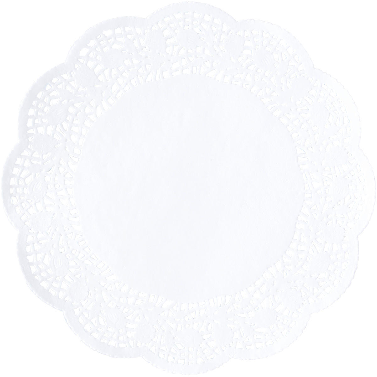 Schneider Tortenspitze 22 cm (Ø); weiß; 100 Stück / Pack
