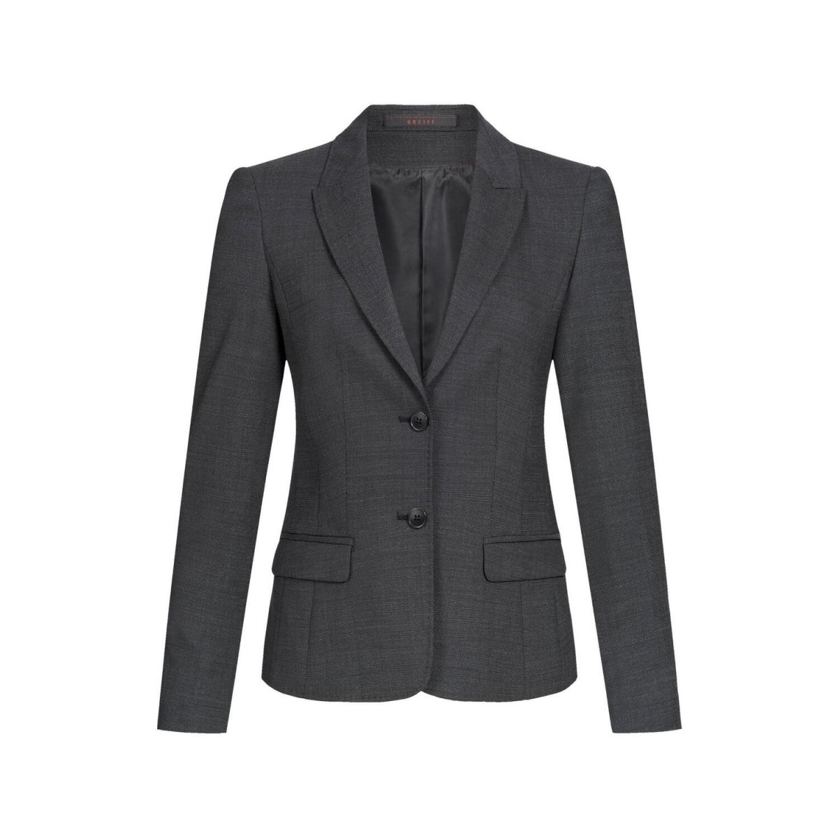 GREIFF Damen-Blazer RF Modern 37.5 Pinpoint Kleidergröße 48; anthrazit