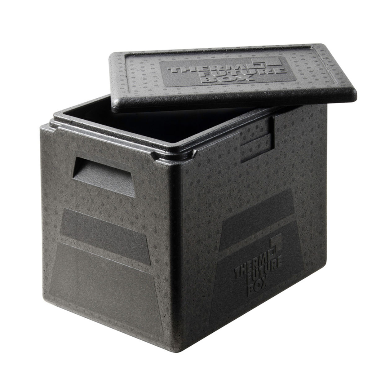 Thermo Future Box Thermobox 1/2 Euronorm 25 l, 40x30x36 cm (LxBxH); schwarz