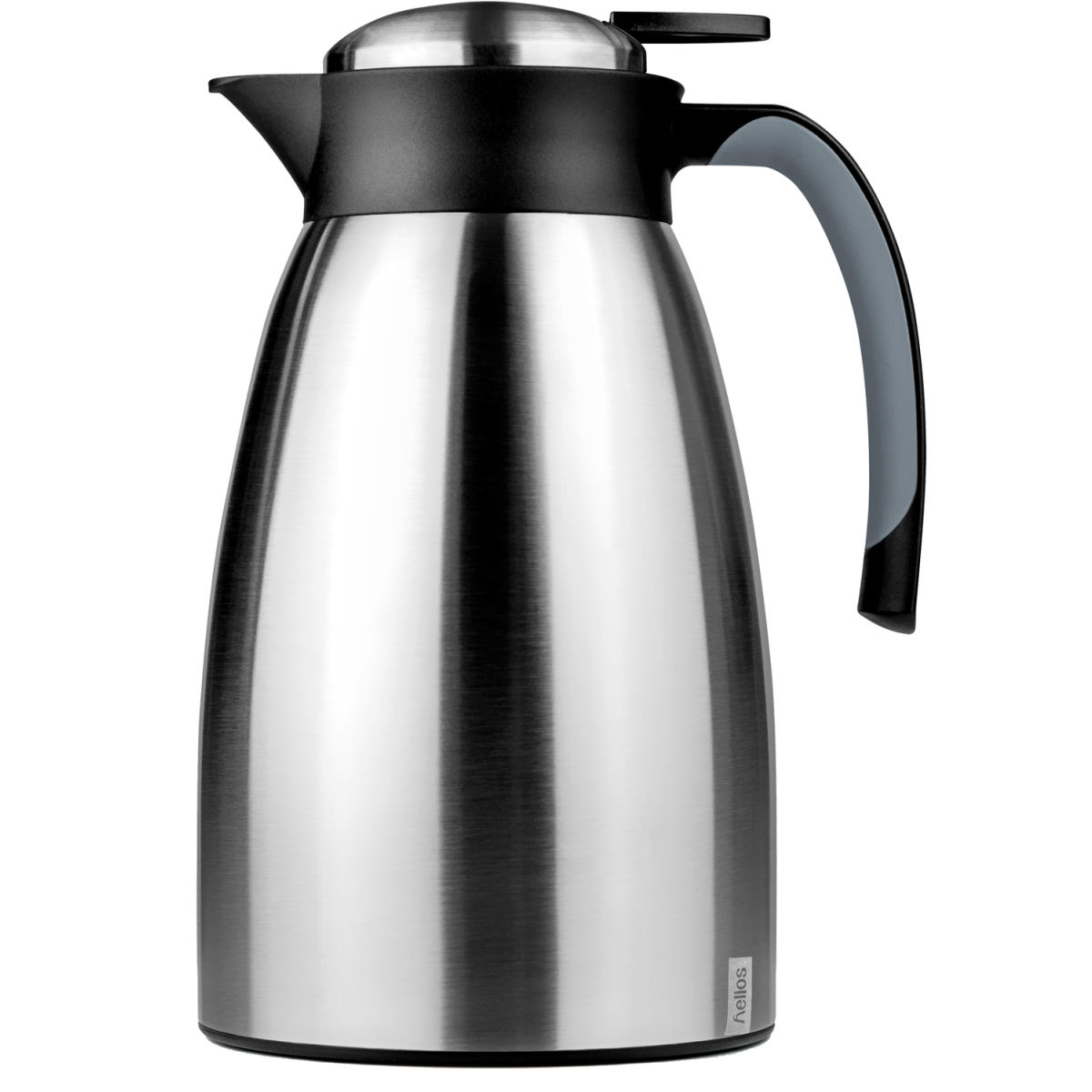 Caraffa termica in acciaio inox Snap helios; 1500 ml, 5.5x24 cm (ØxH); argento