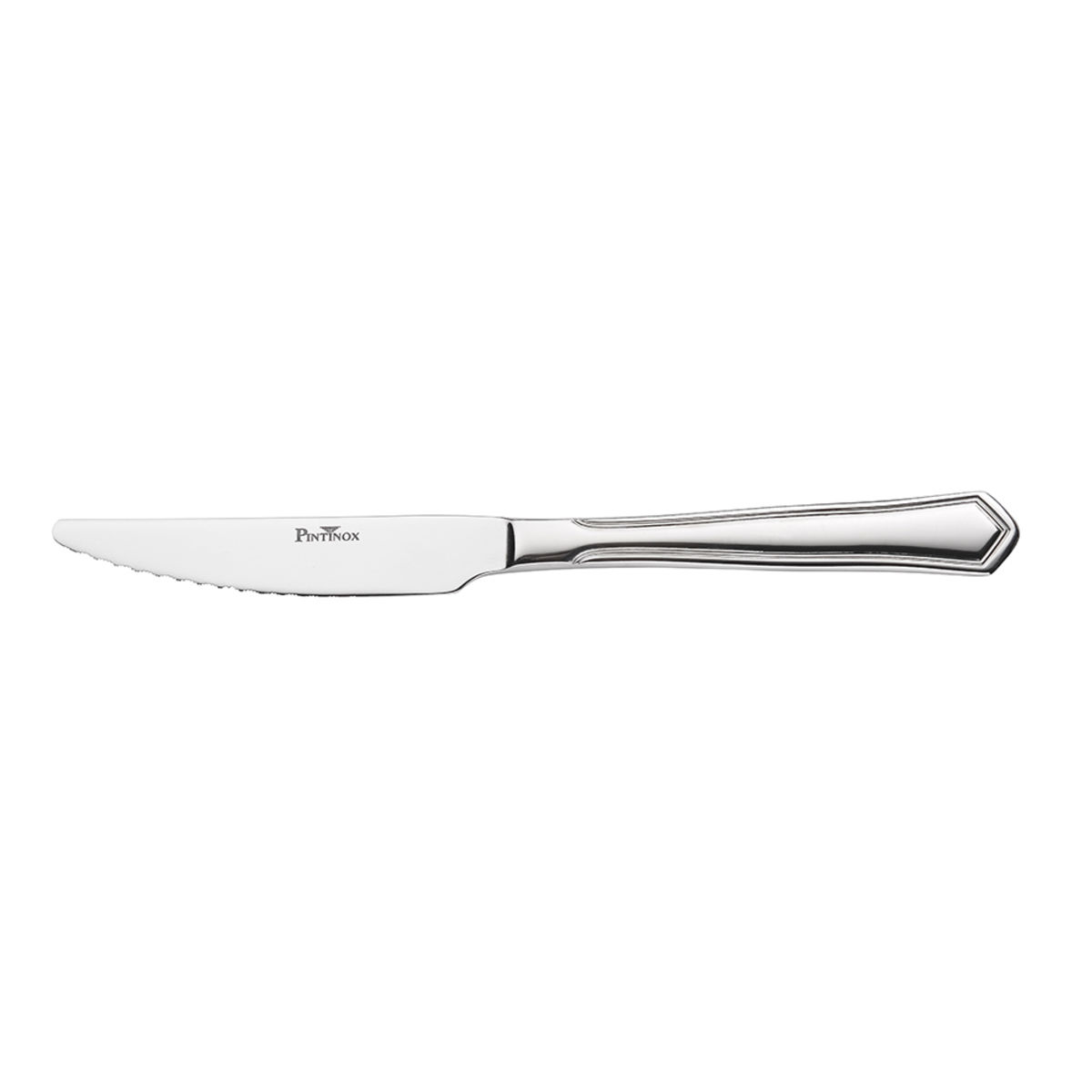 Pintinox Steakmesser SABRINA 22.5 cm (L); silber; 12 Stück / Pack