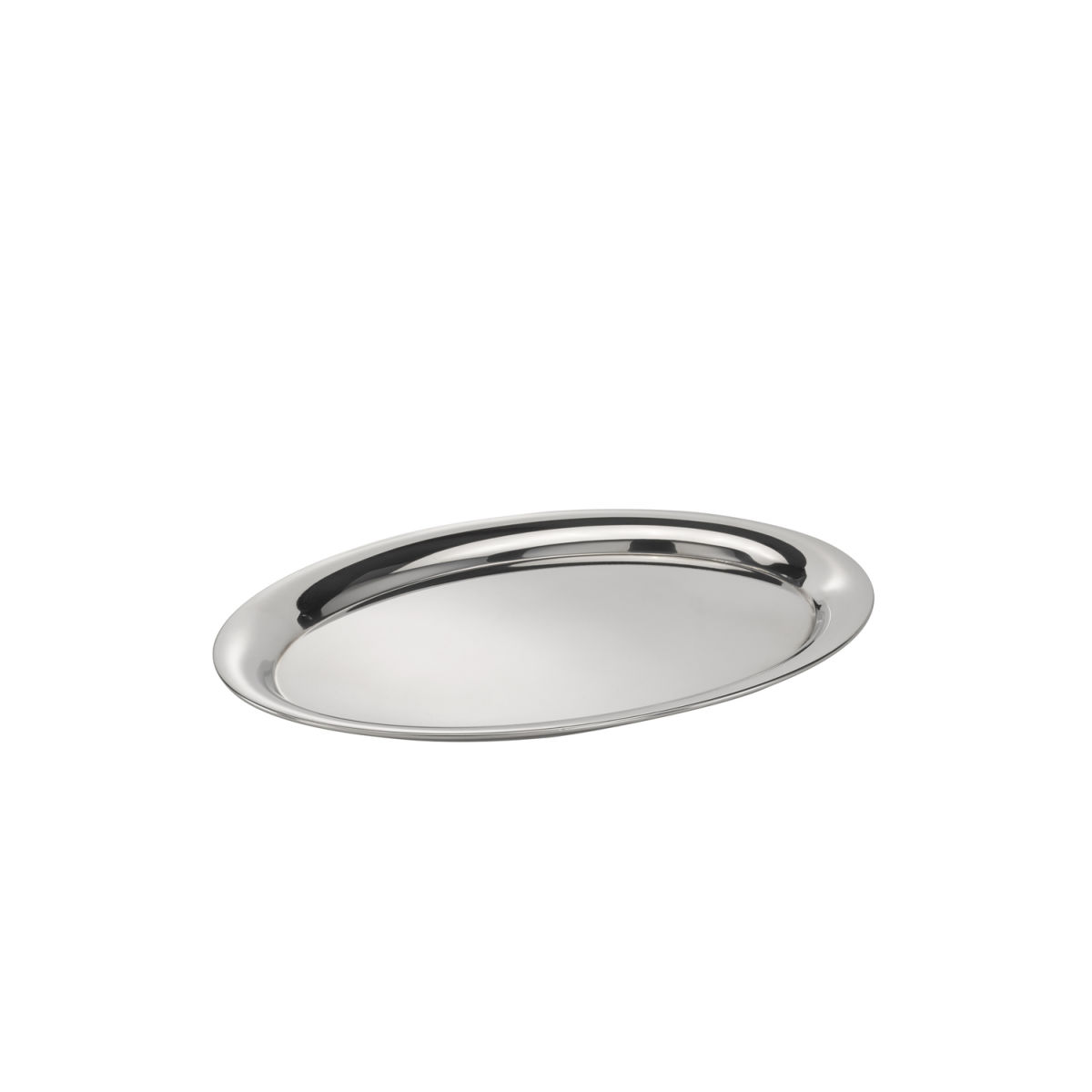 APS Dienblad KAFFEEHAUS gepolijst; 26.5x19.5x1.5 cm (LxBxH); zilver; ovaal