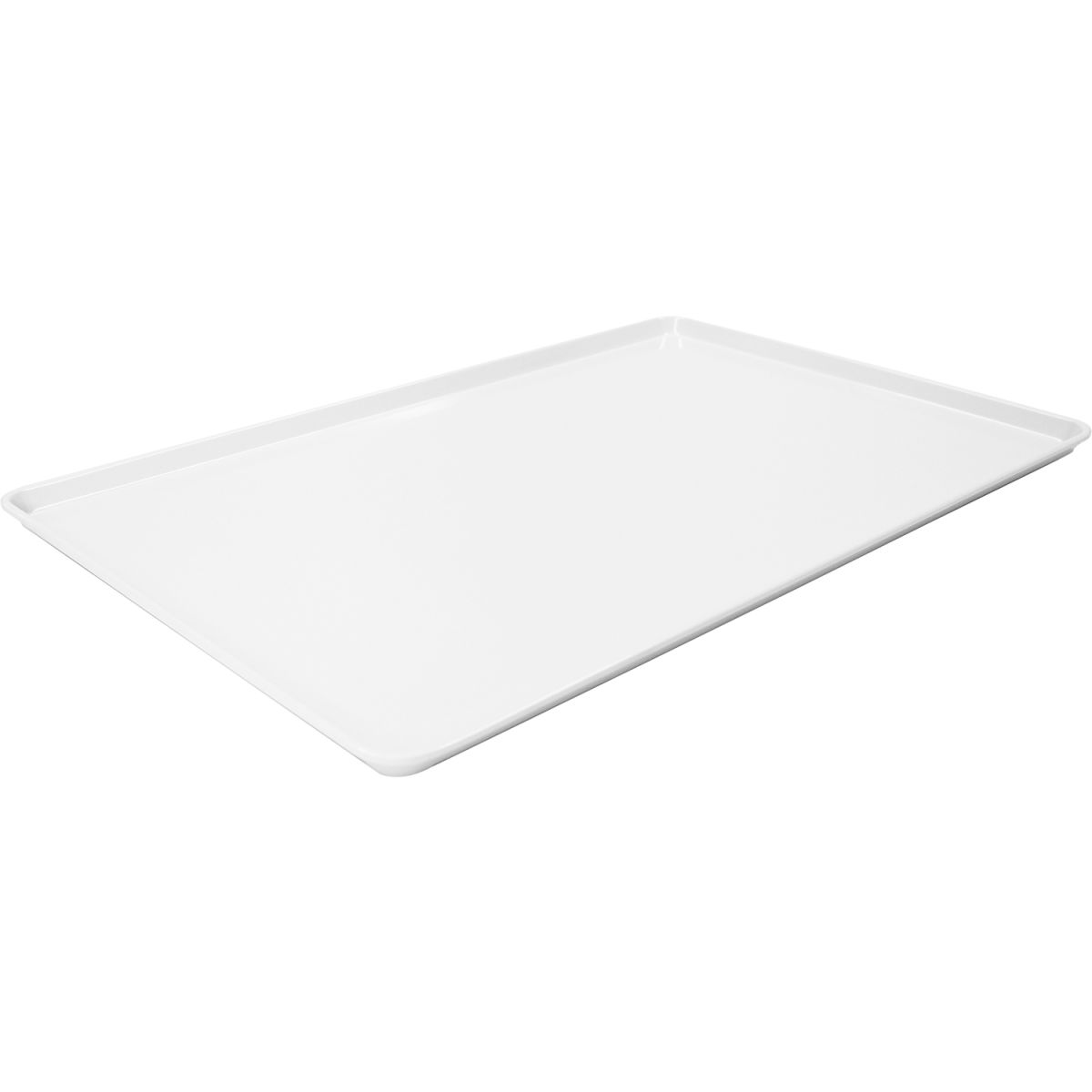 Schneider Auslagetablett Melamin 60x40x2 cm (LxBxH); weiß; rechteckig