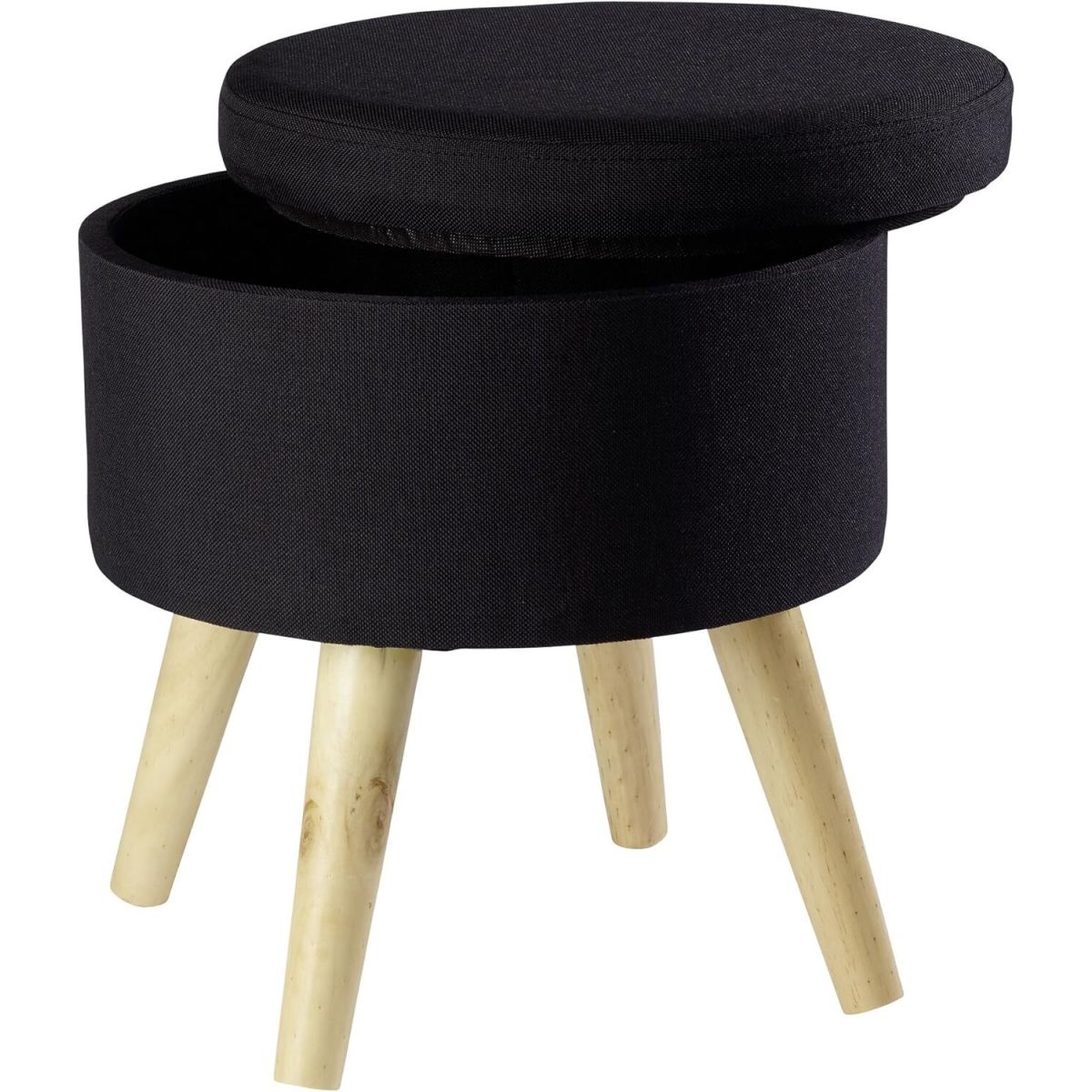 ECHTWERK Sitzhocker Max 32x36x36x36 cm (BxTxHxL); schwarz