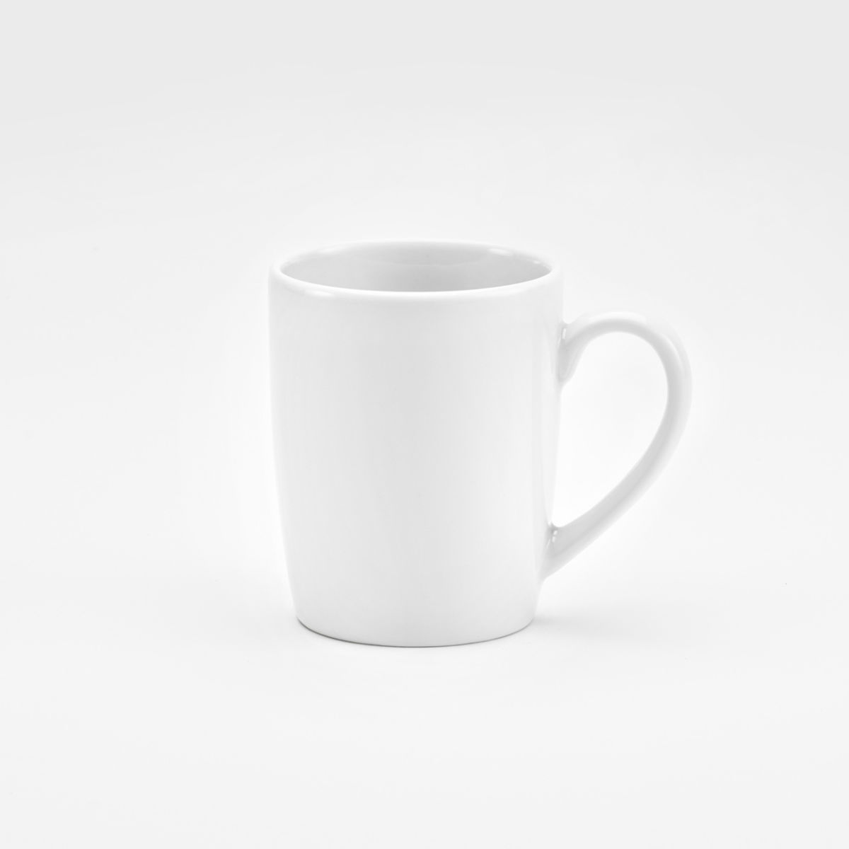 van Well Kaffeebecher Gourmet, 0,30 ltr., van Well 300 ml, 7.8x11x9.6 cm (LxBxH); weiß; 6 Stück / Pack