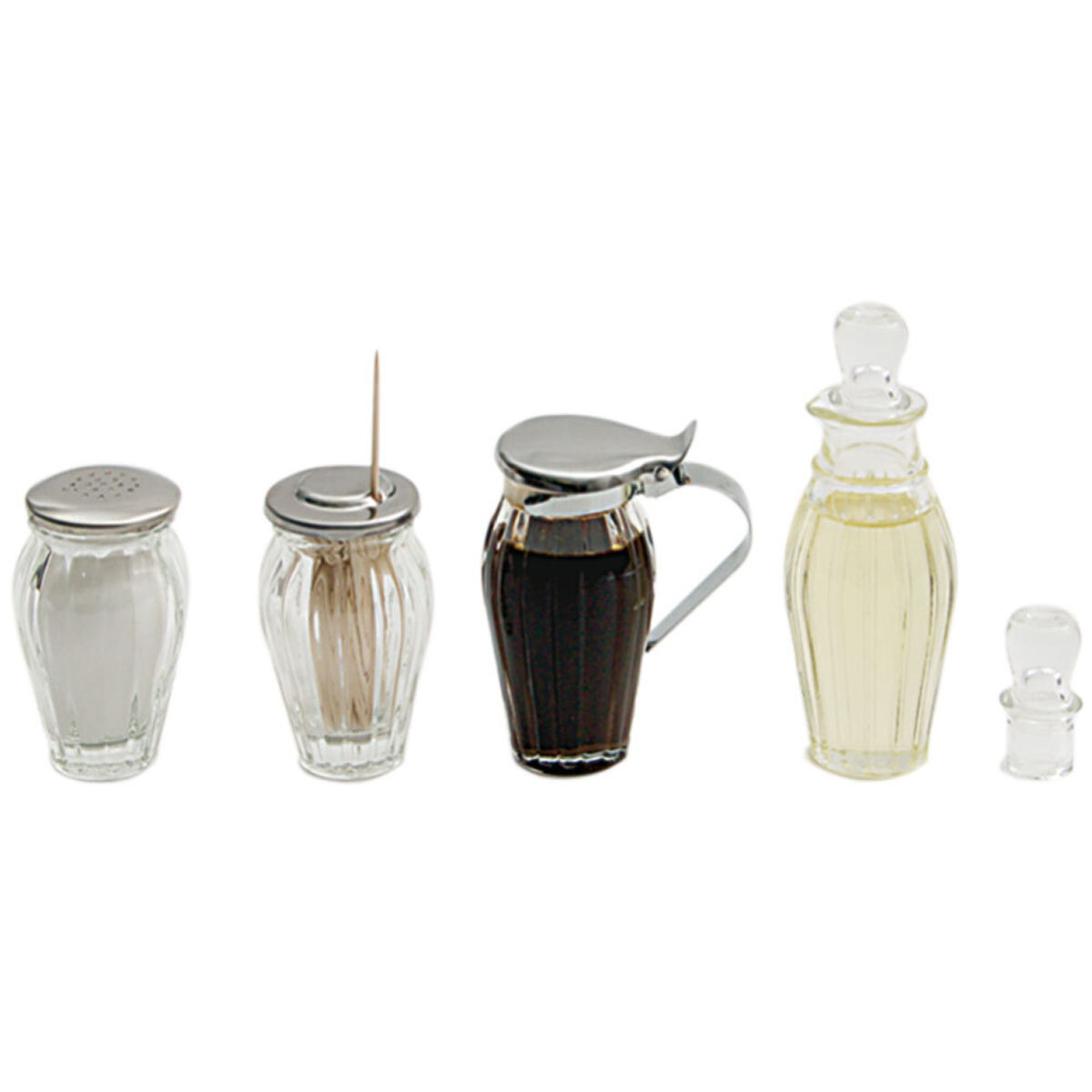 Stalgast Ersatzstreuer Salz/Pfeffer 50 ml, 7.5 cm (H); transparent/silber