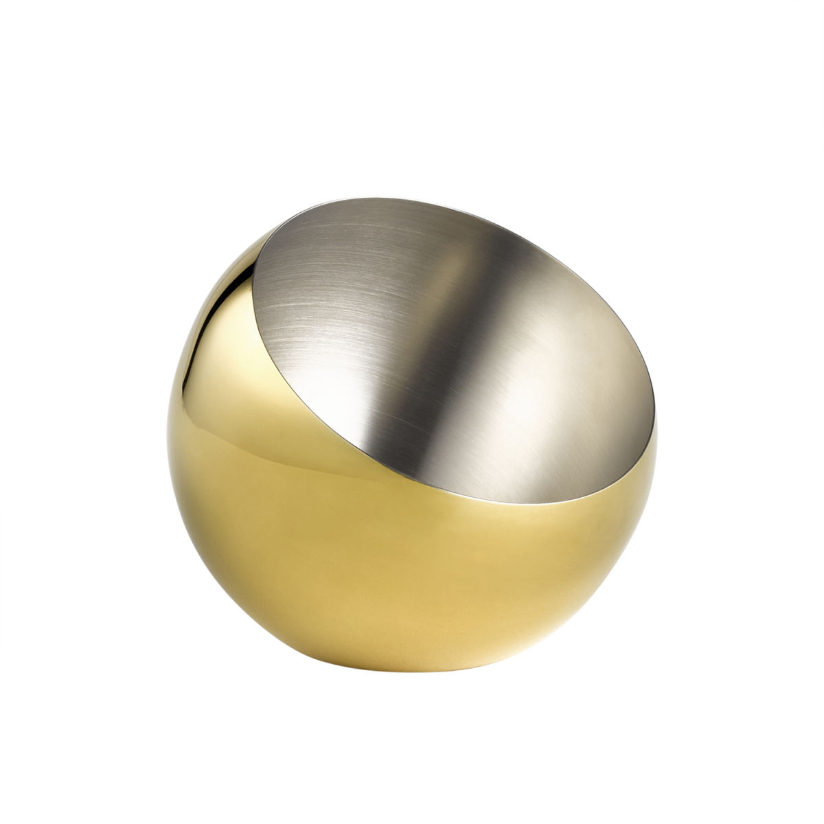 APS Schale SPHERE, Edelstahl 800 ml, 16x16x16x15 cm (LxBxØxH); gold