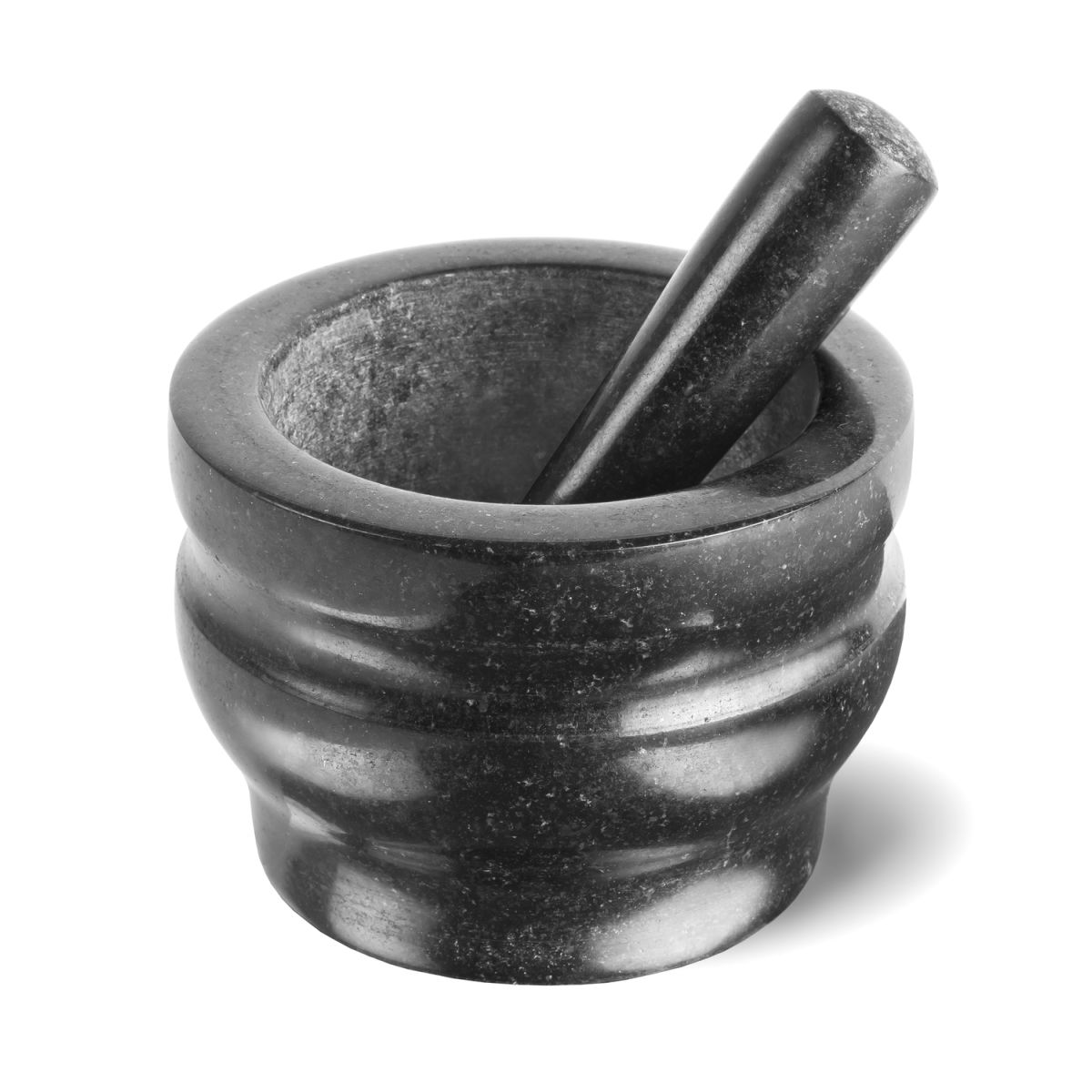 Cole & Mason Worchester Mörser und Stößel 19.5x19.5x19.5 cm (LxBxH); schwarz; 2 Stück / Pack