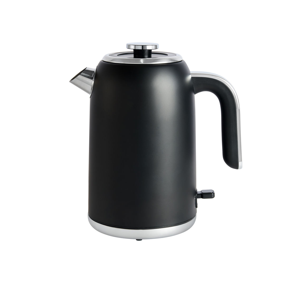 Bollitore per hotel Hertford da 1,8 litri in nero e cromo CORBY; 1800 ml, 23x25x15 cm (LxHxP); nero