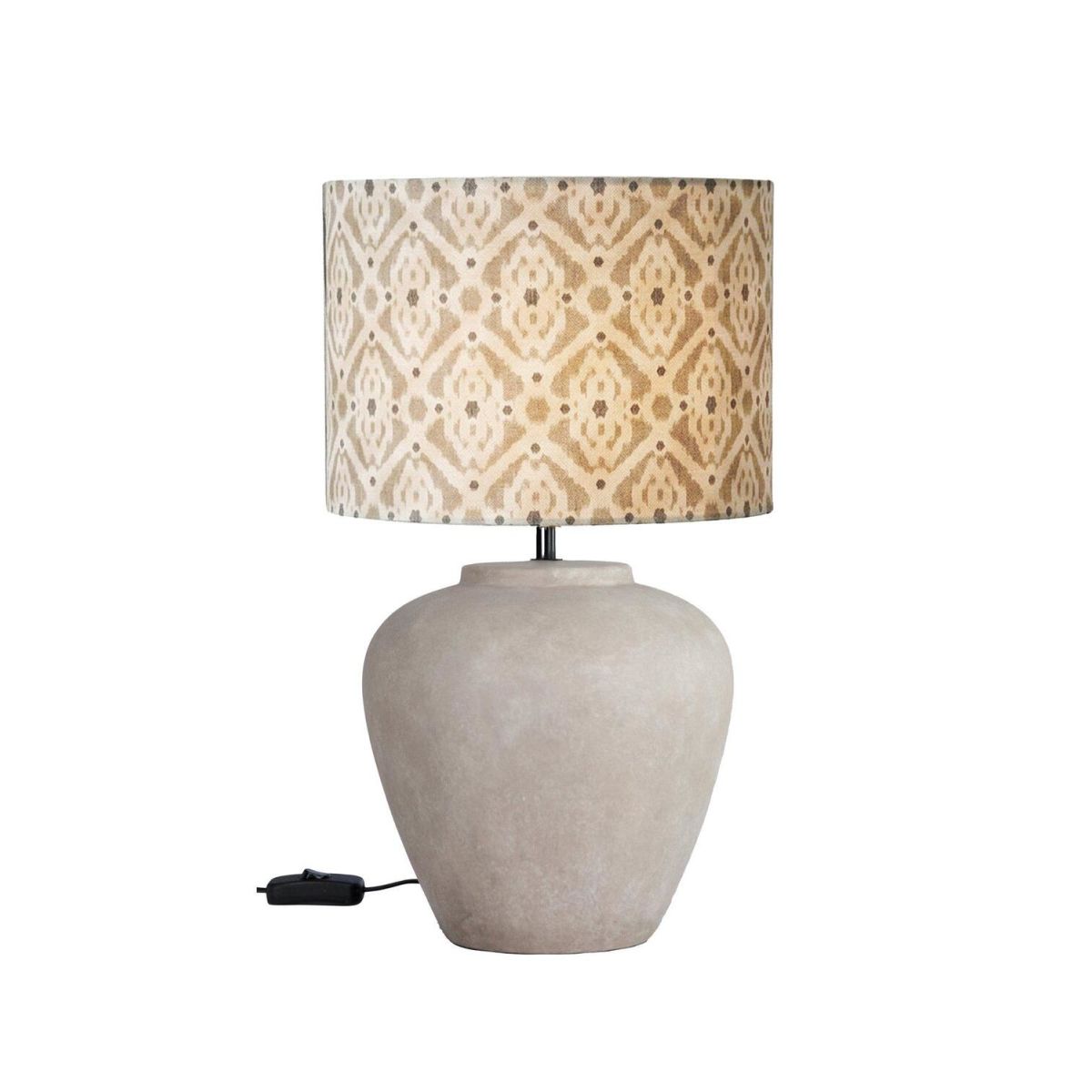 Lampada da tavolo Lilly PR Home; 43x25x43 cm (LxLxH); beige
