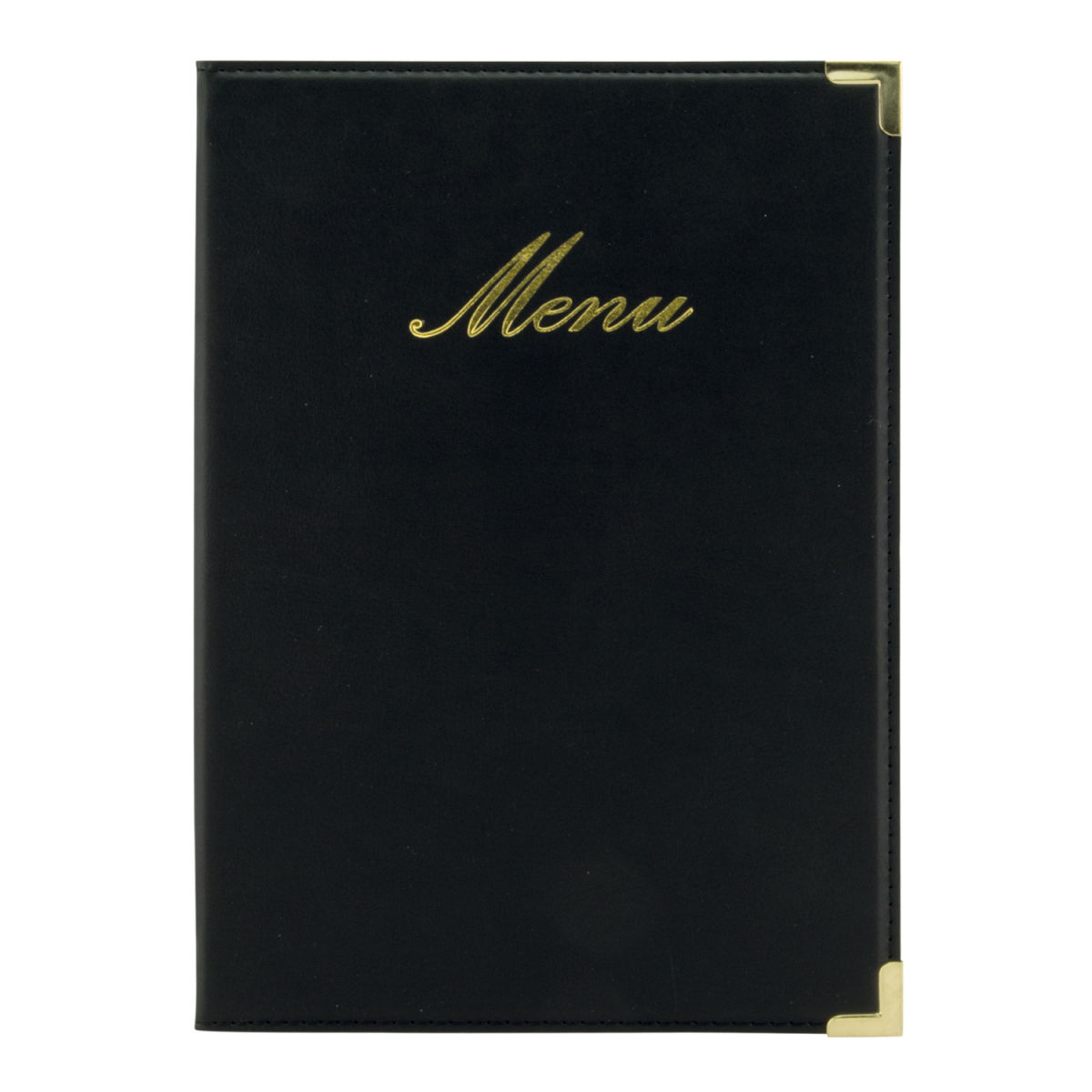 Portamenu A5 Classic - Similpelle Securit; 17.5x25 cm (LxH); nero