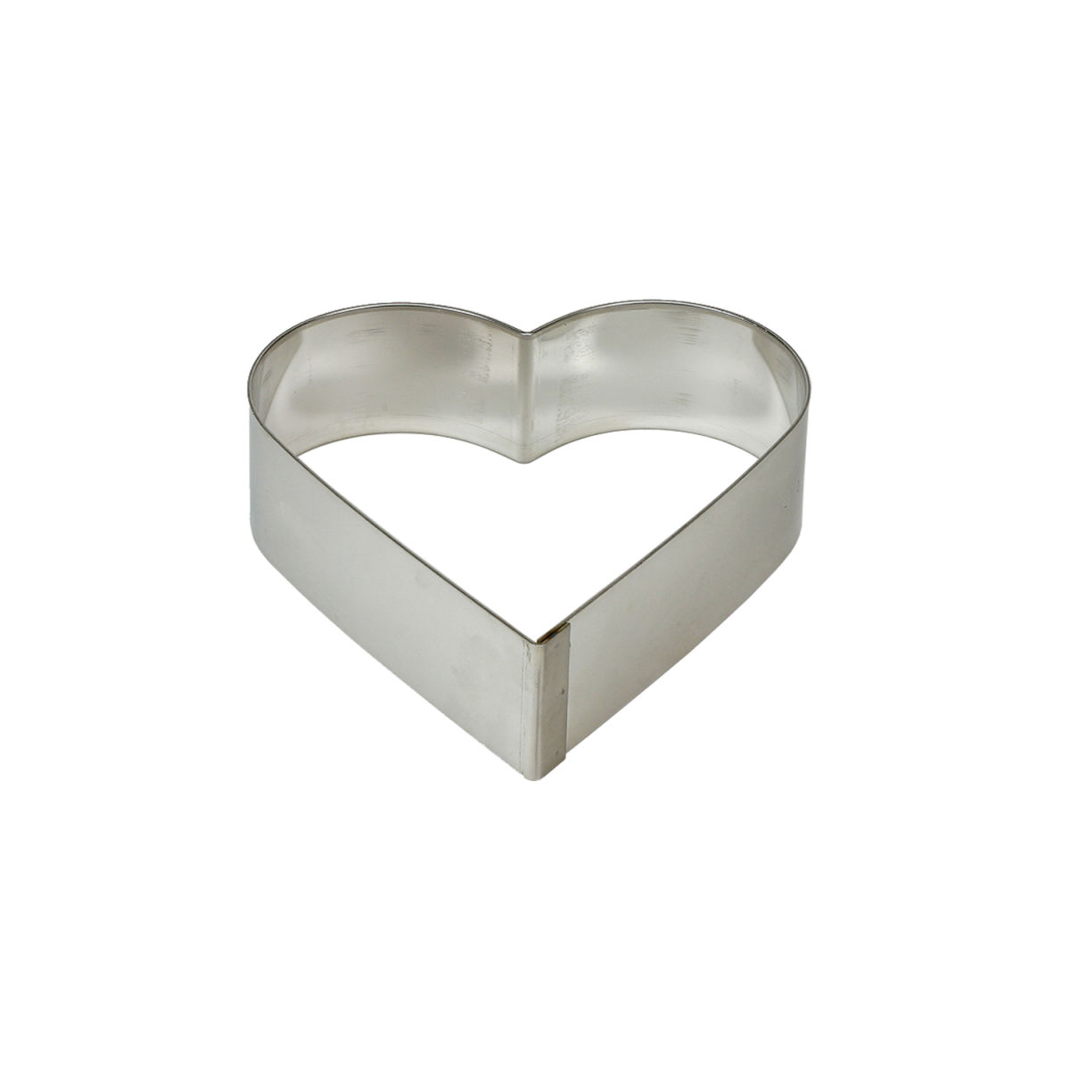 Schneider Tortenring Herz 5x22 cm (HxØ); silber