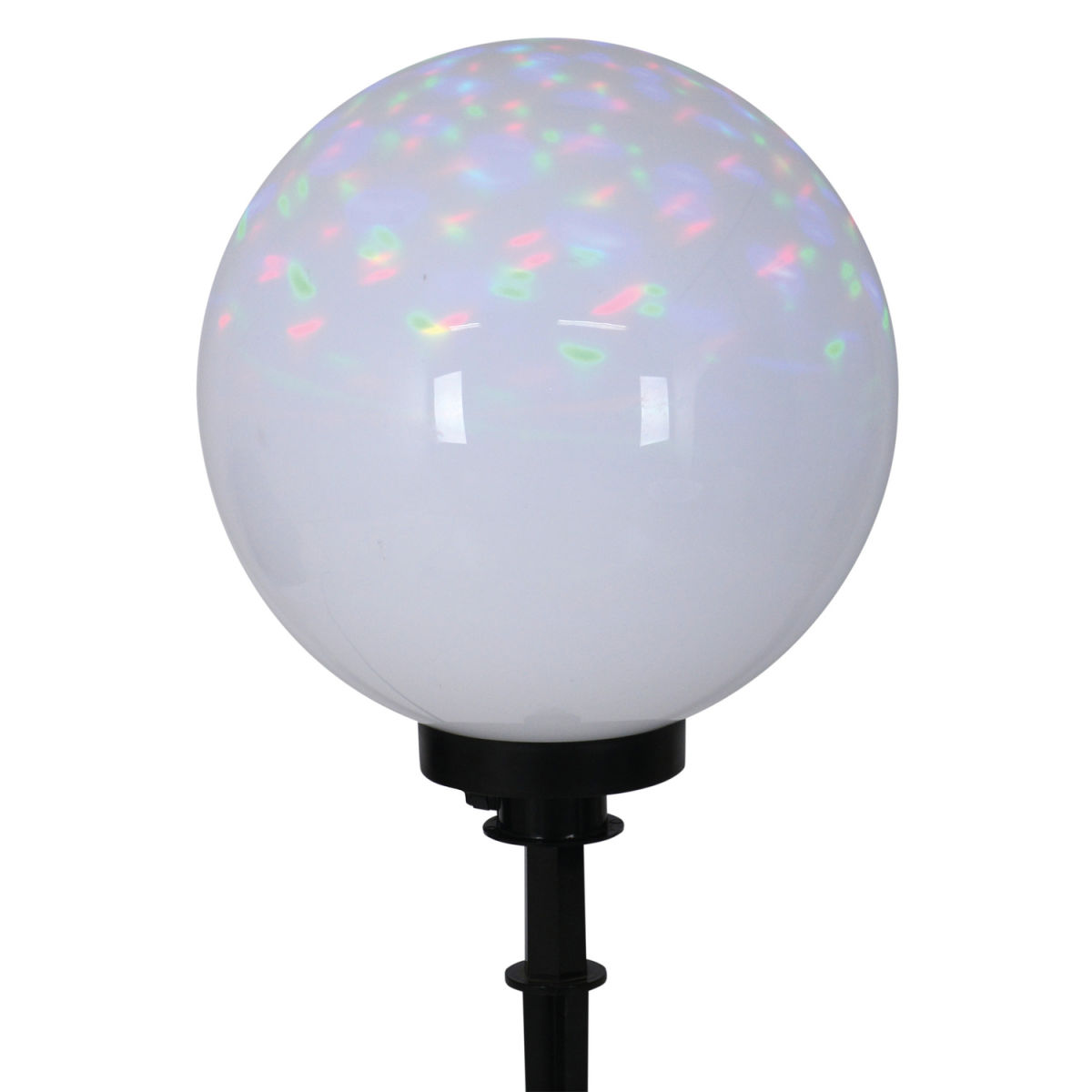 NÄVE Leuchten Außen Kugelerdspieß BALL 30x30x61x30 cm (LxBxHxØ); weiß