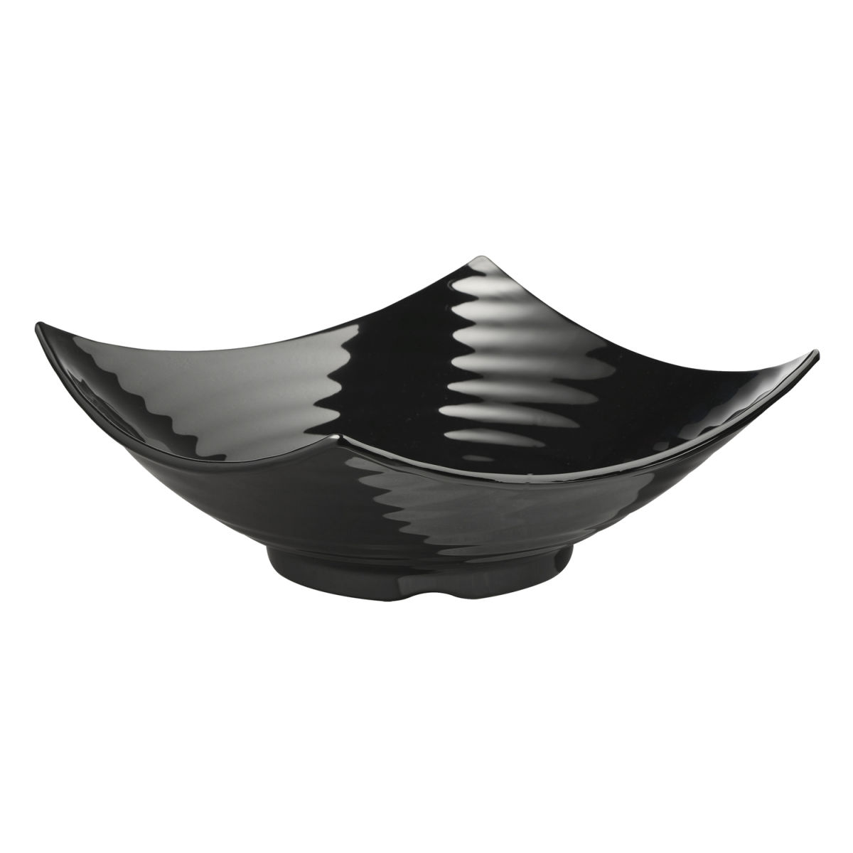 APS Schale GLOBAL BUFFET, Melamin 3000 ml, 32.5x32.5x12 cm (LxBxH); schwarz; quadratisch