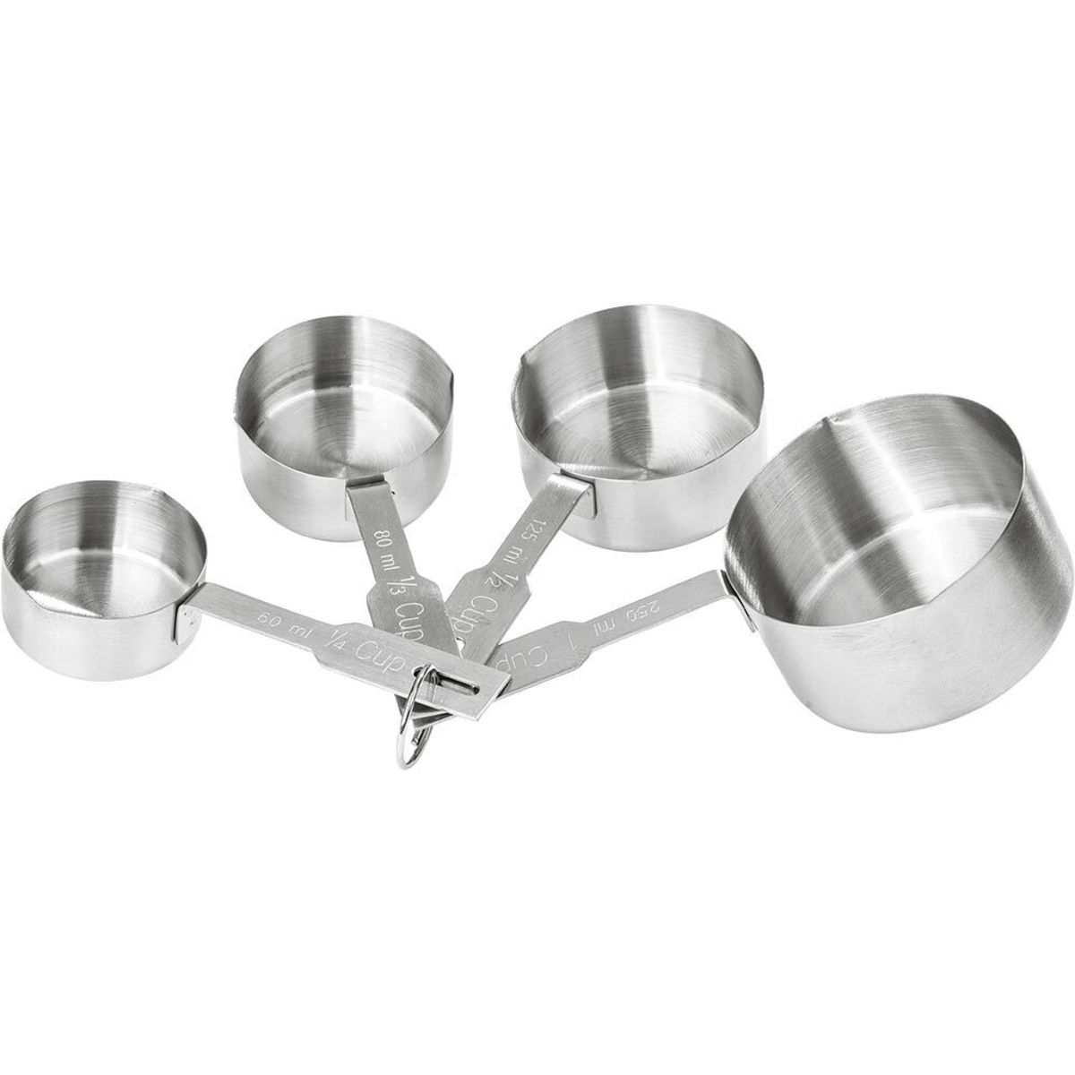 Stalgast Messlöffelsatz 4-teilig 0.25 l; silber