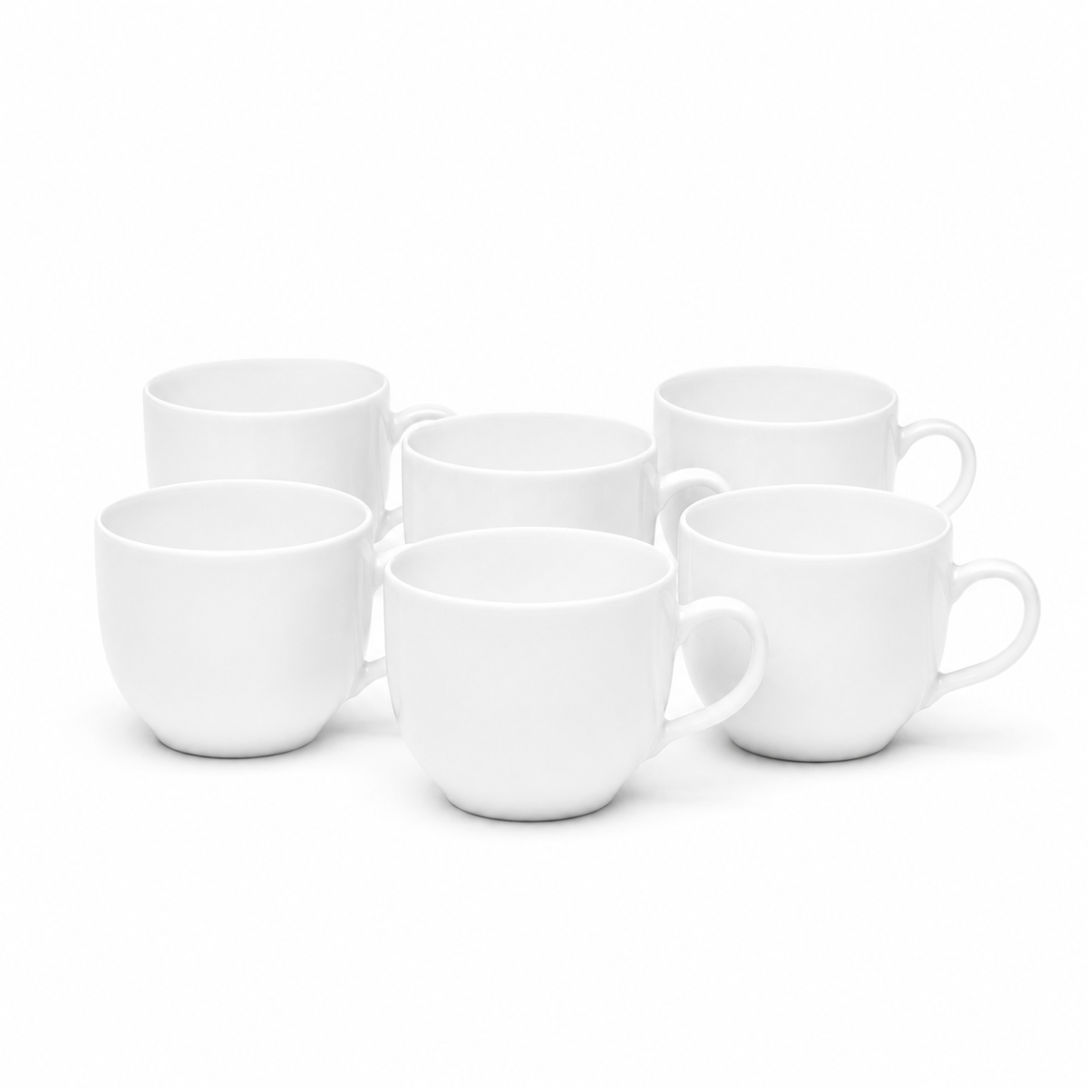van Well Obertasse 200 ml New York; 200 ml, 8.8x6.5 cm (ØxH); weiß; rund; 6 Stück / Pack