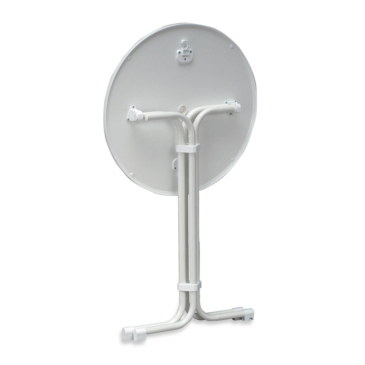 Tavolo alto Multiflex rotondo 80 cm senza braccioli Barths; 80x110 cm (ØxH); bianco; rotonda