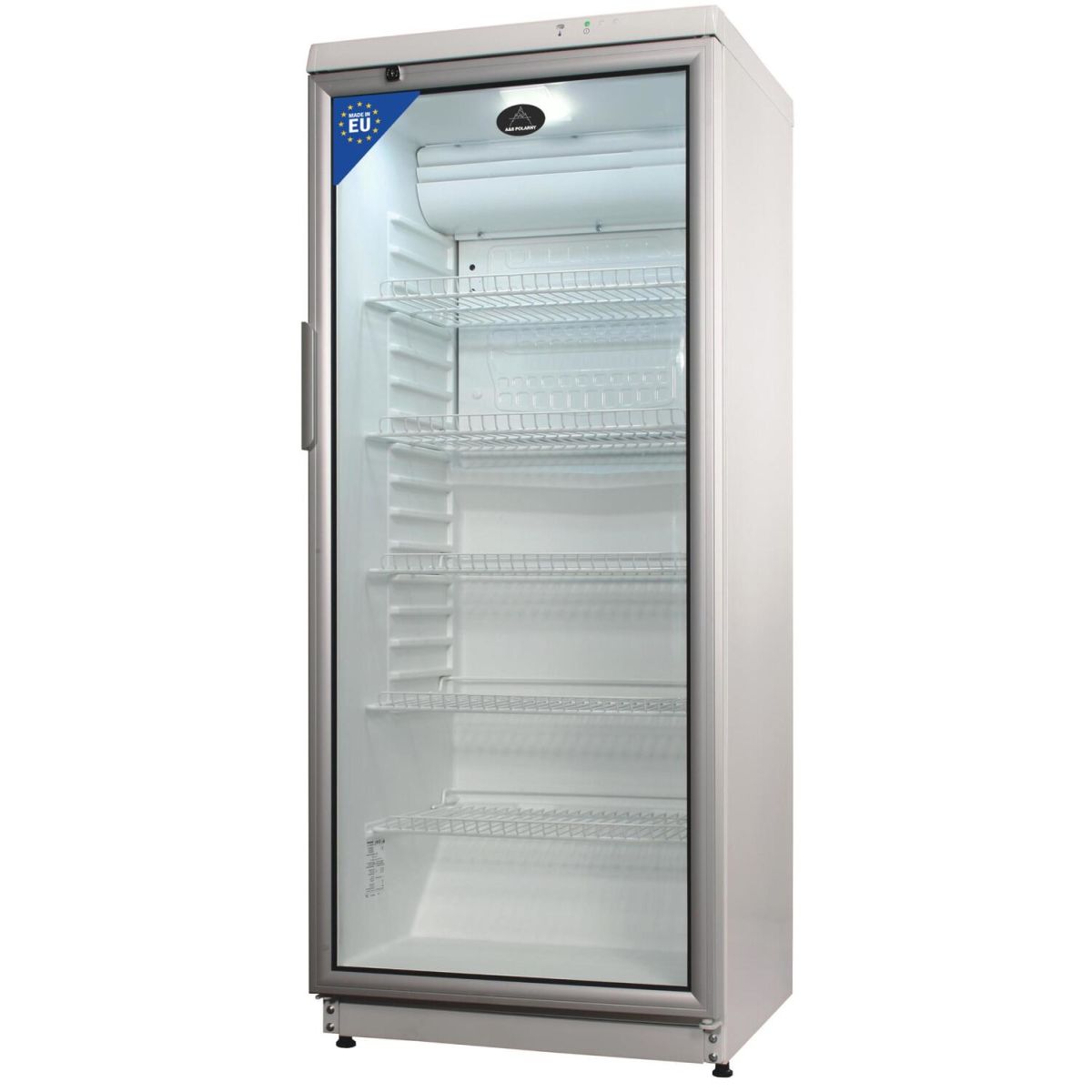 A&S Polarny Flaschenkühlschrank 290 L 600x600x1450mm 275 l, 60x145x60 cm (BxHxT); weiß
