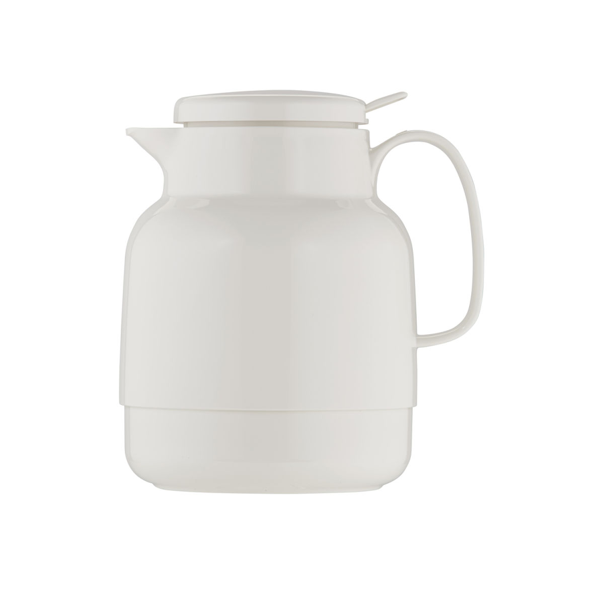 helios Isolierkanne Mondo Push 1.3 l, 20.7 cm (H); weiß; rund