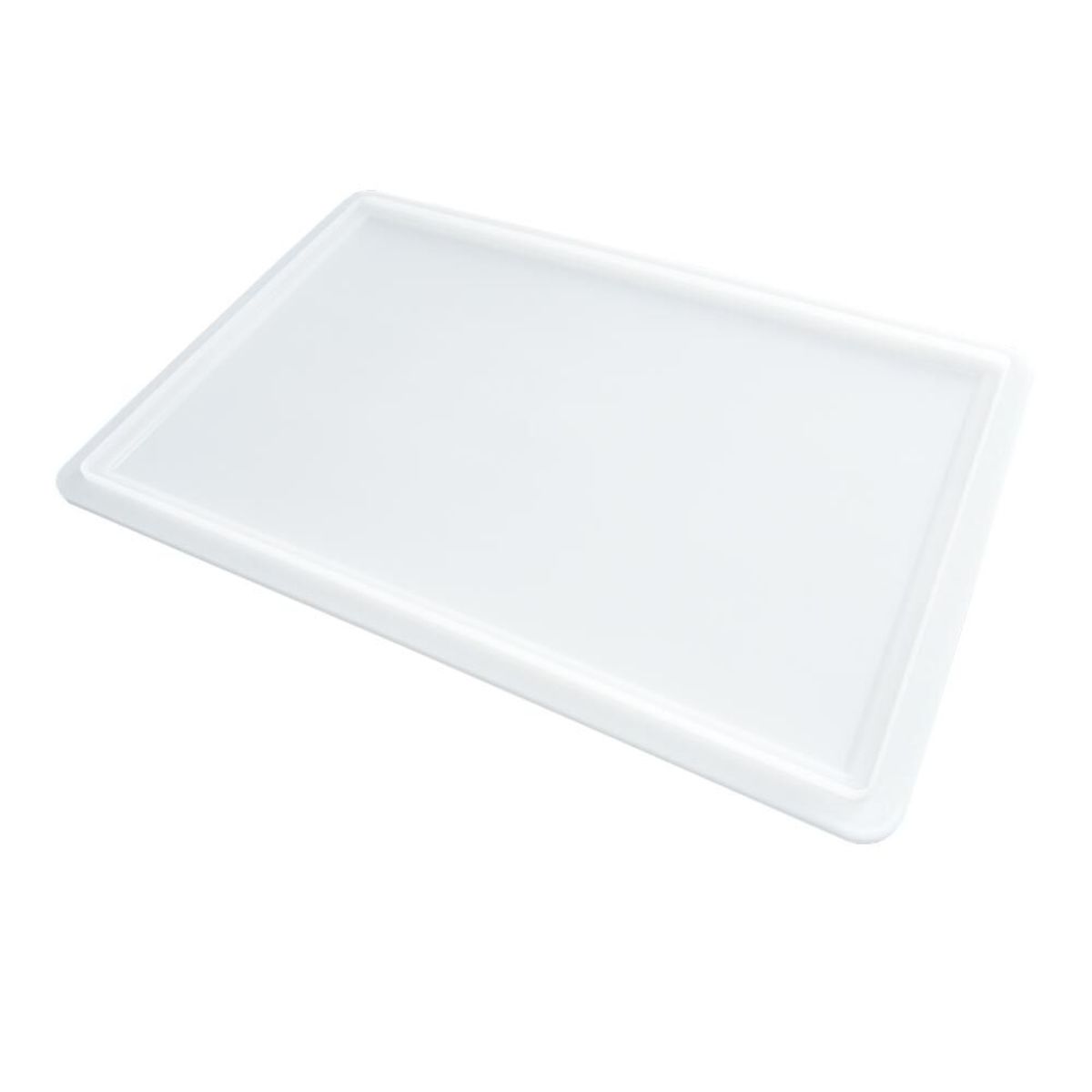 Stalgast Deckel für Pizzaballenbehälter 600x400x20 mm 60x2 cm (BxH); weiß