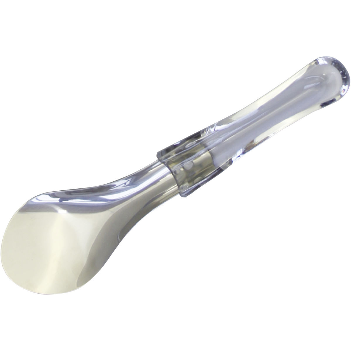 Schneider Eisspachtel mit Griff farbig transparent 26 cm (L); transparent