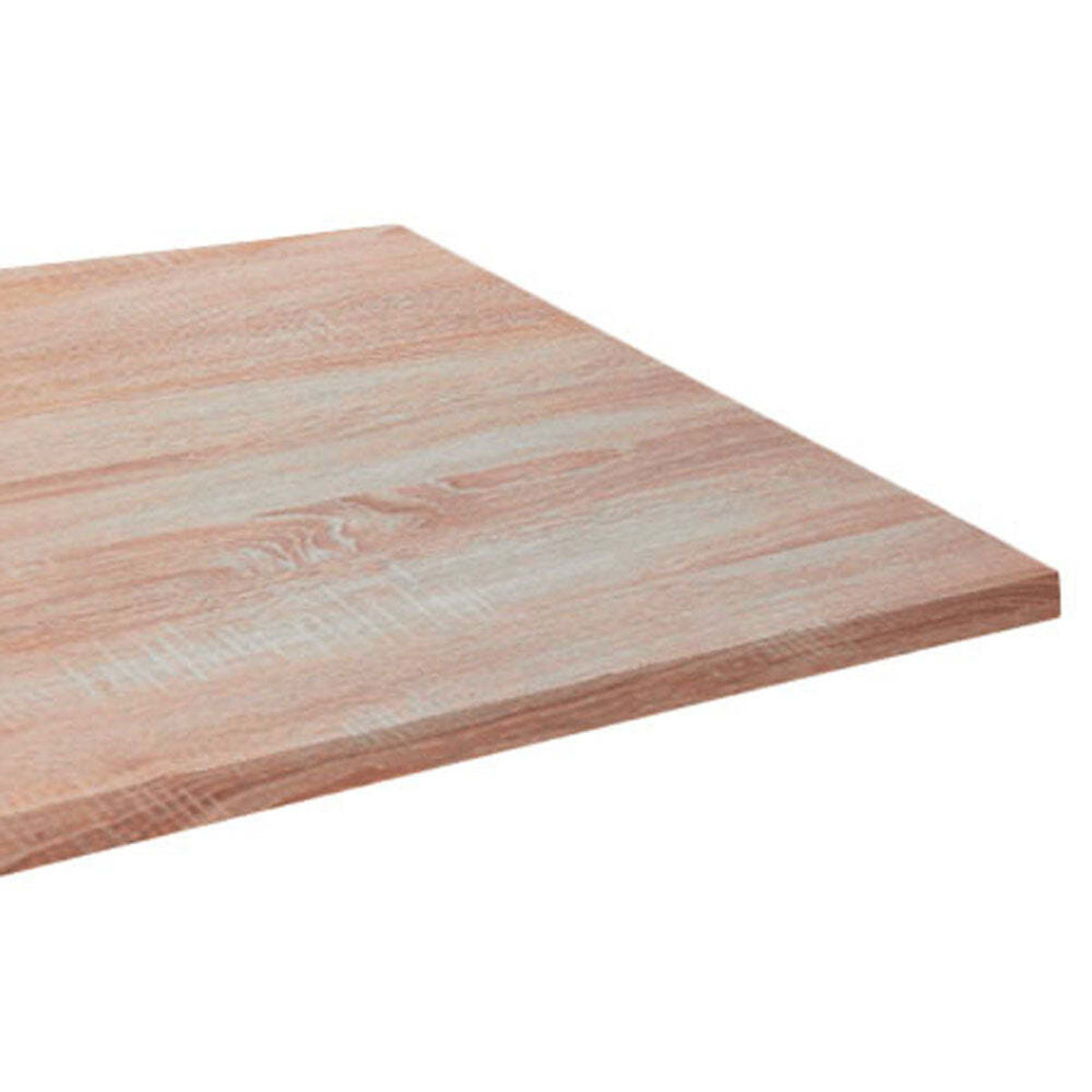 Piano tavolo rettangolare, laminato legno RestooTab; 120x70 cm (LxL); betulla; rettangolare